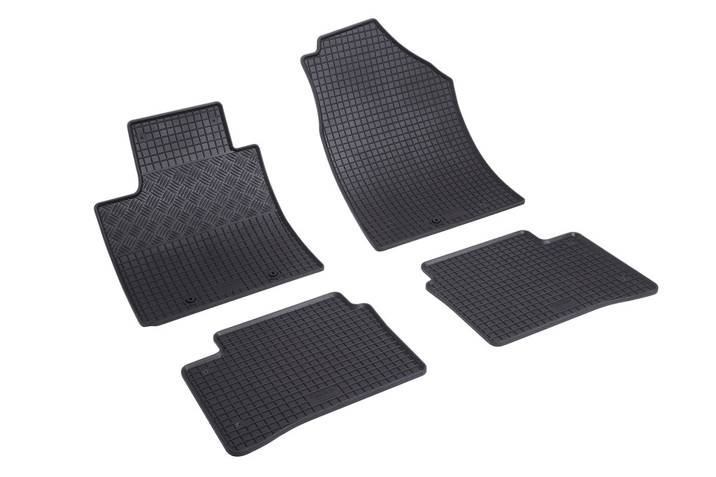 Rubber automatten voor Hyundai i10 (2019-heden) - Rubber - 4-delig - Complete set