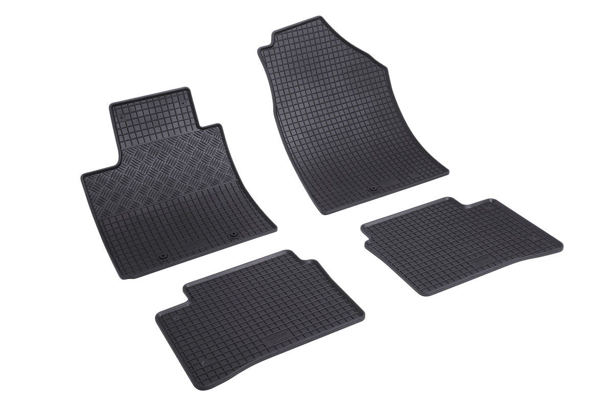 Rubber automatten voor Hyundai i10 (2019-heden) - Rubber - 4-delig - Complete set