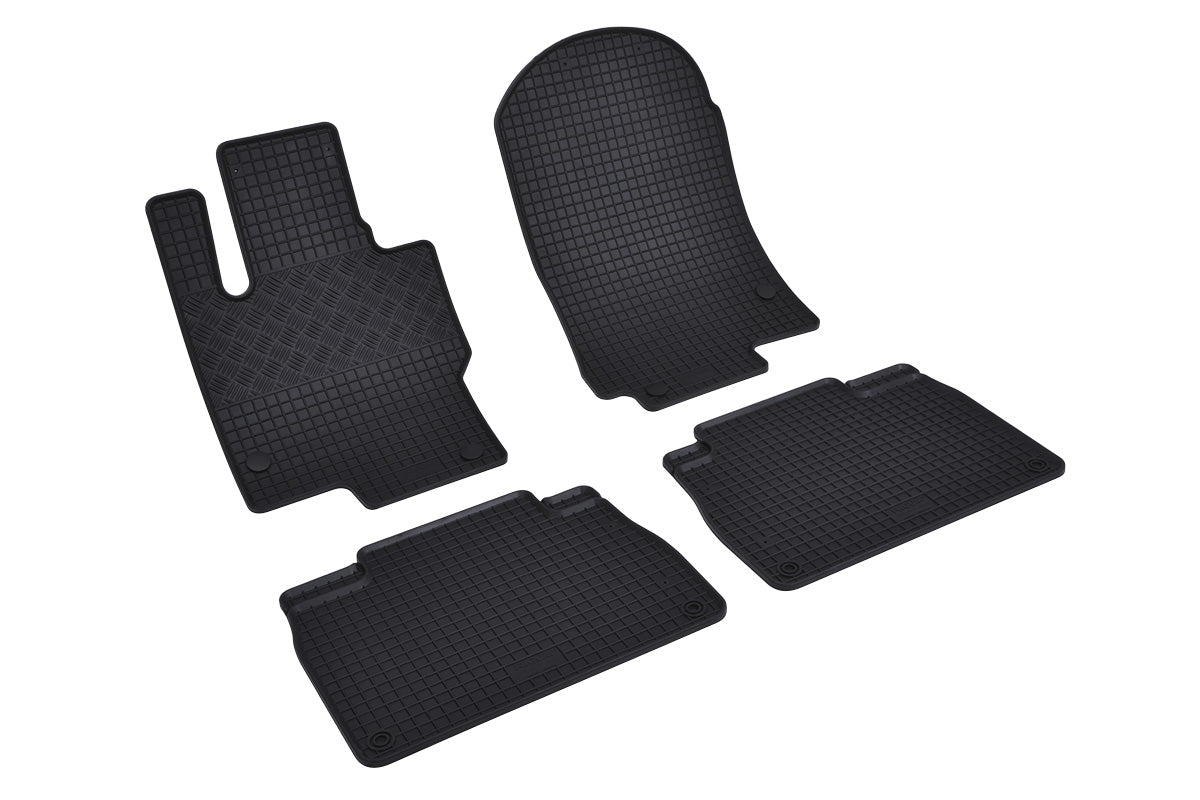 Rubber automatten voor Mercedes GLE (W167) (ook PHEV) (2019-heden), Mercedes GLE Coupé (C167) (2019-heden) - Rubber - 4-delig - Complete set