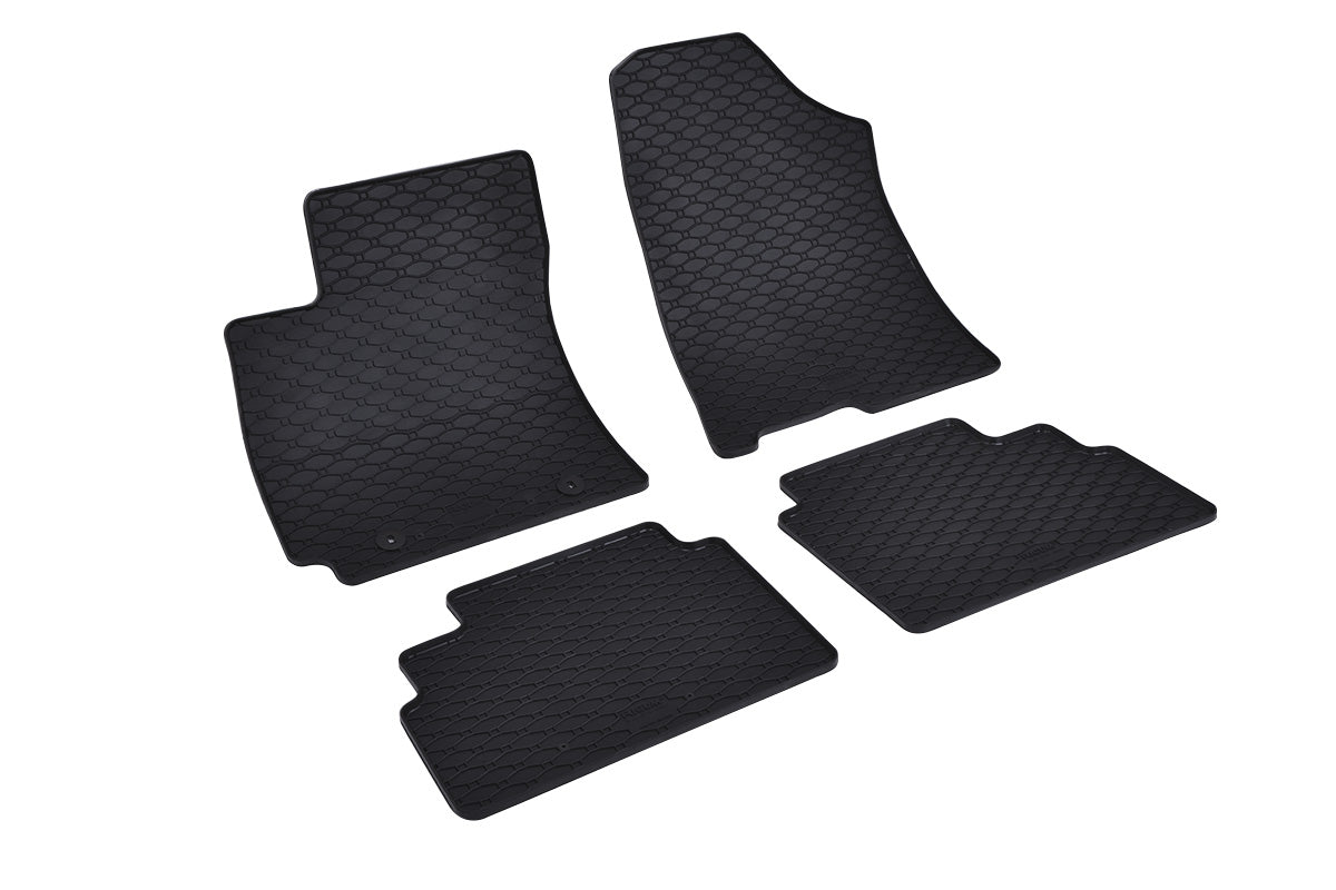 Rubber automatten voor Hyundai Kona (ook hybride) (2023-heden) - Rubber - 4-delig - Complete set