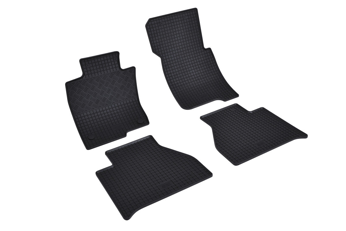 Rubber automatten voor Mercedes X-Klasse (W470) (2017-2020) (4-delig)