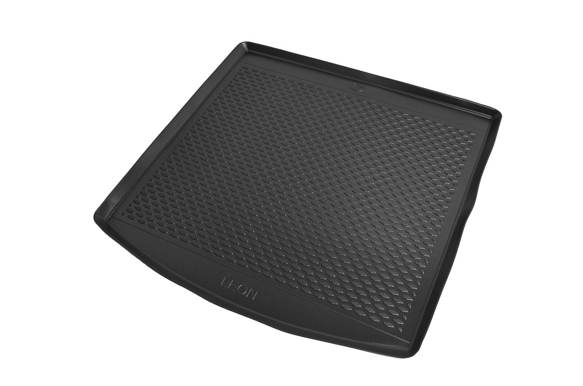 Kofferbakmat voor Seat Leon 5F Station (2012-2019), hoge laadvloer - TPE-Rubber