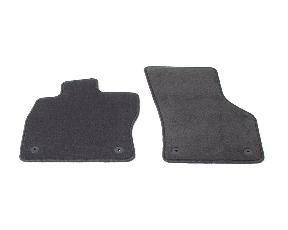 Automatten voor Volkswagen Golf 7 vanaf 2012 - Velours - 2-delig - Voorzijde