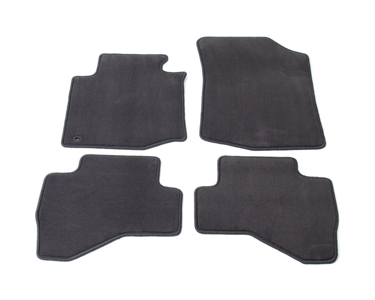 Automatten voor Toyota Aygo 2005-2010, Peugeot 107 & Citroen C1 - Velours - 4-delig - Complete set