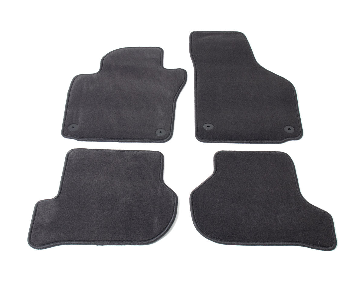 Automatten voor VW Golf 6 vanaf 10/2008 - Velours - 4-delig - Complete set