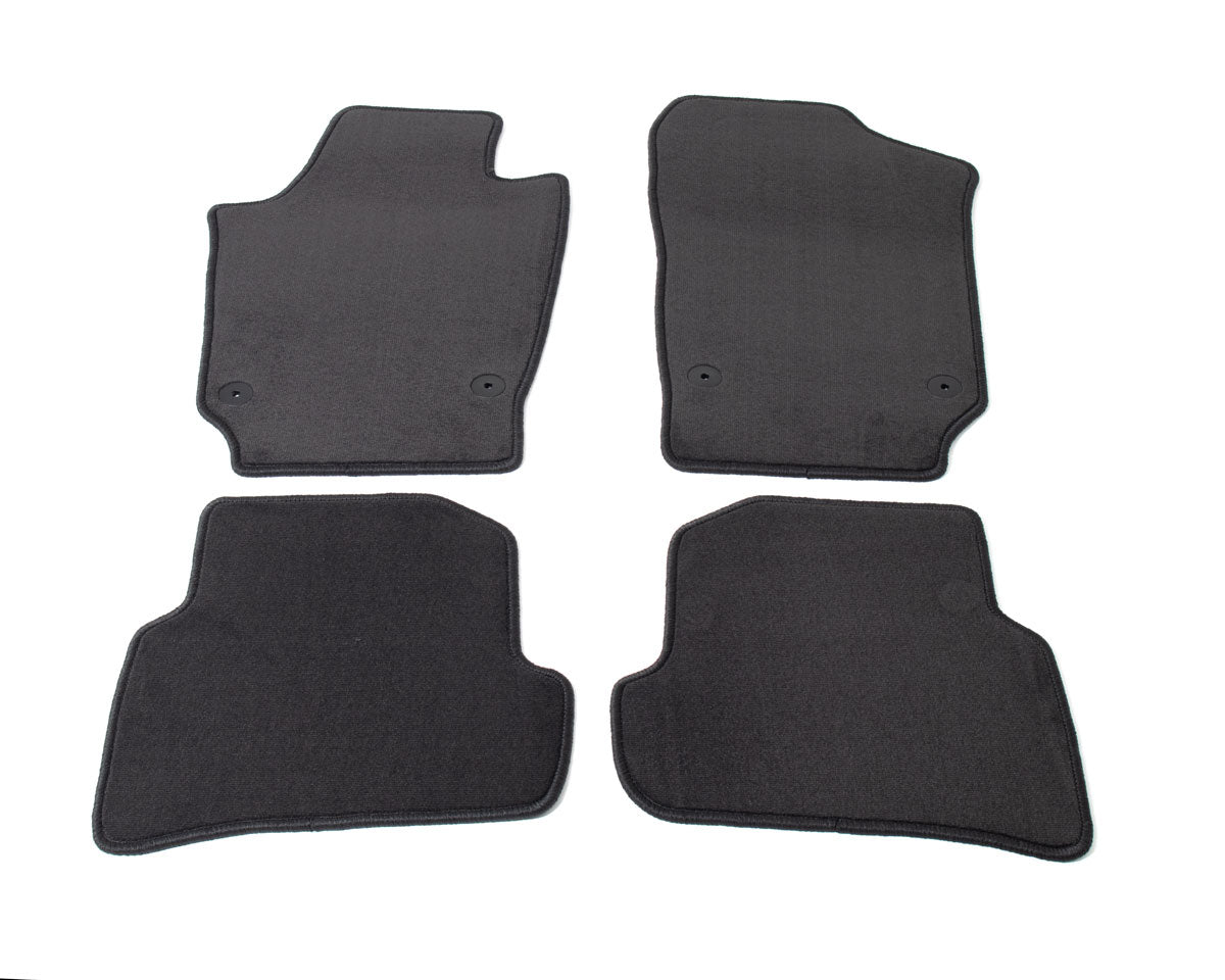 Automatten voor Volkswagen Polo 6R 07/2009-10/2017 - Velours - 4-delig - Complete set