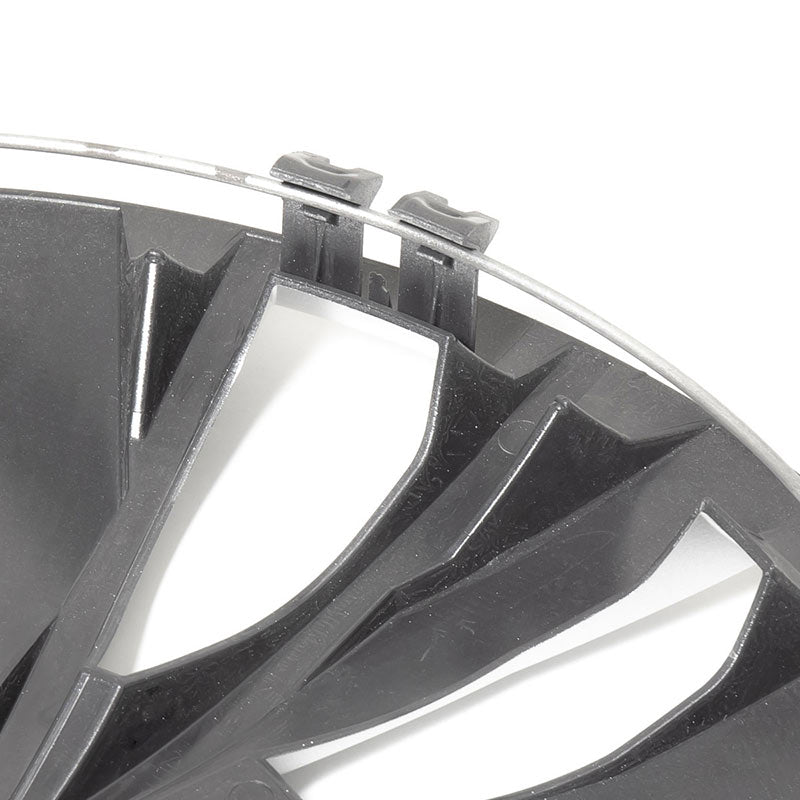 Wieldoppen Stix zwart 13 inch - 4 stuks