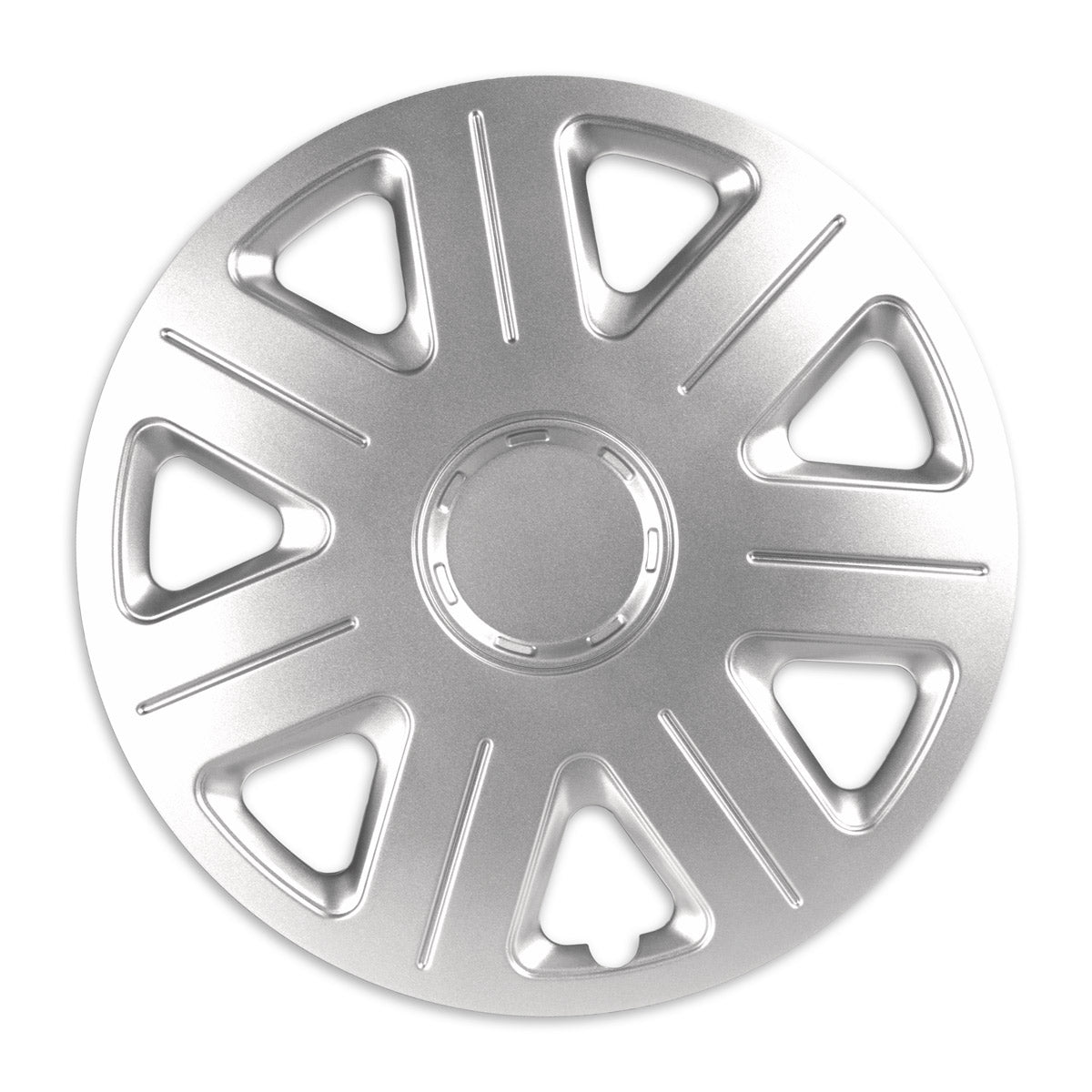 Wieldoppen Master zilver 15 inch - 4 stuks