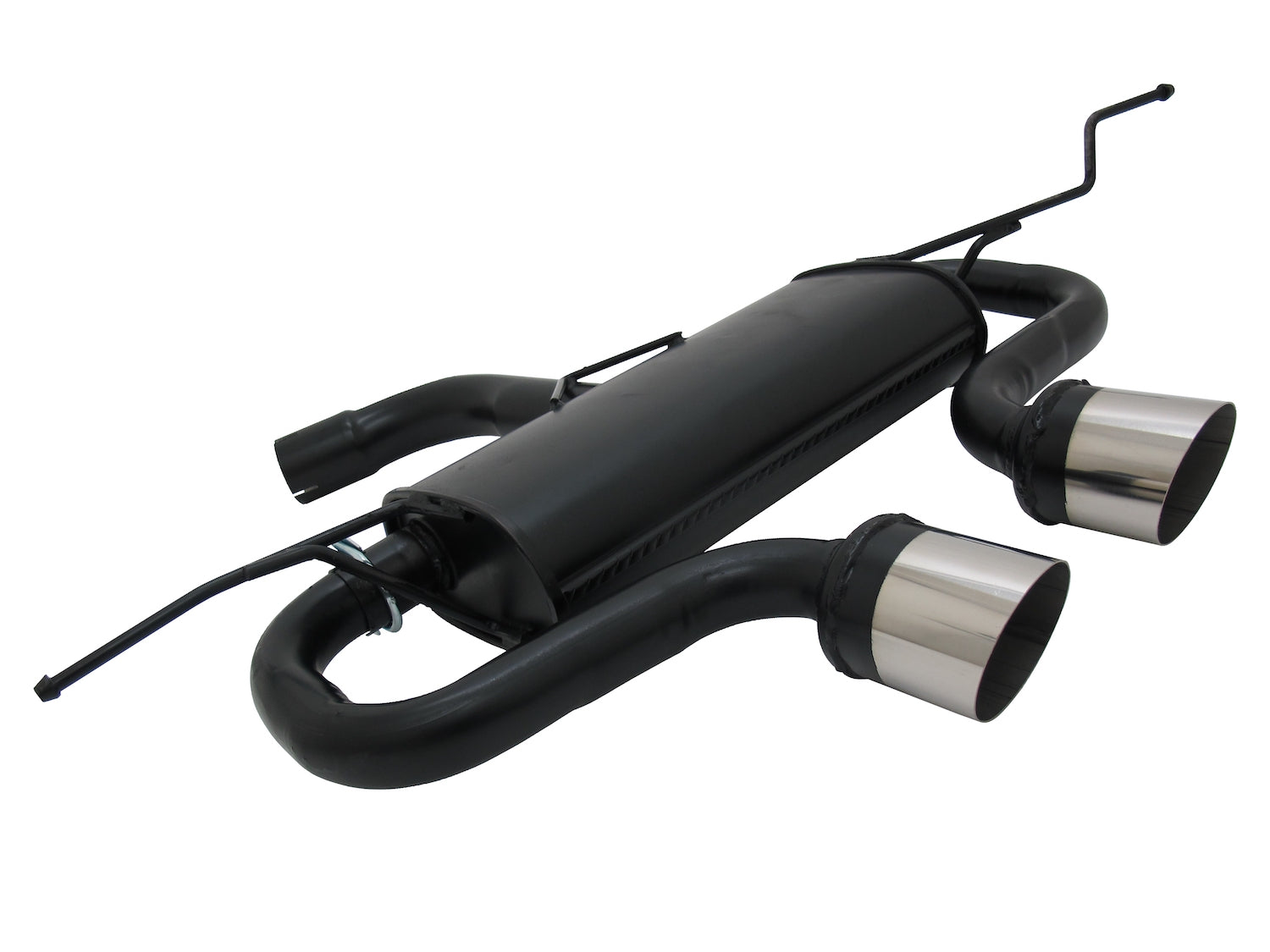 Novus einddemper voor Vw Golf 5, Golf 6 - 90mm - MS-Design R32-Look