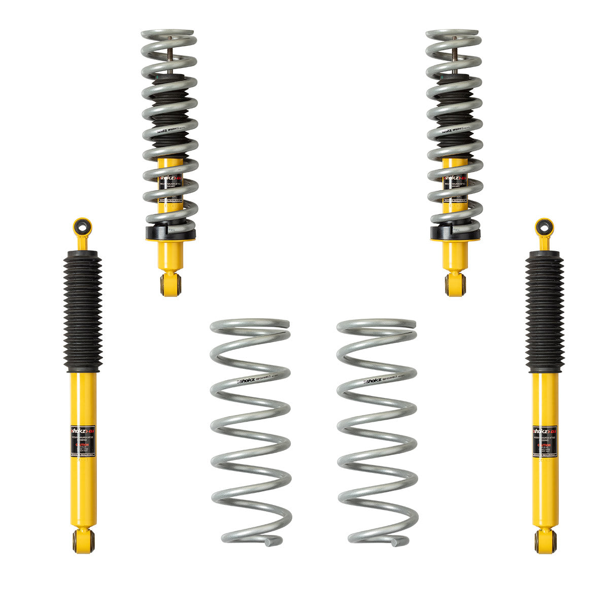 Shokz Suspension Lift Kit Nissan Navara D23 vanaf 2014-