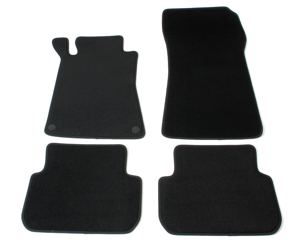Automatten voor Mercedes CLK W209 (2002-2009) - Velours - 4-delig - Complete set