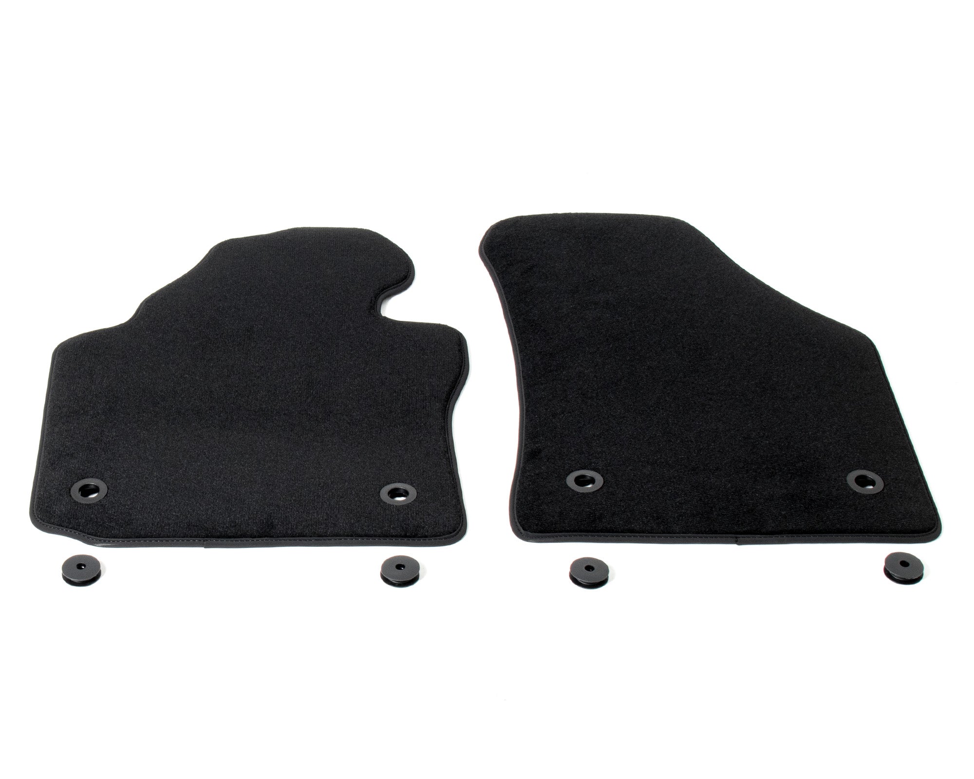 Automatten voor VW Caddy 3 (2003-2020) - Velours - 2-delig - Voorzijde