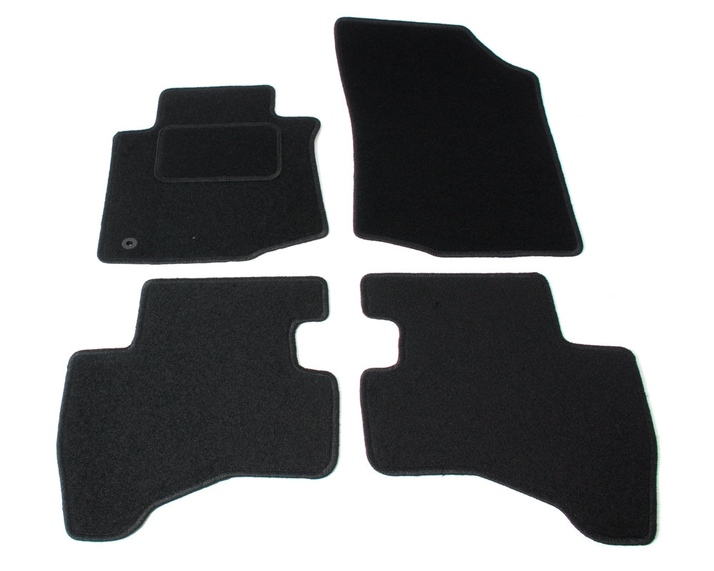 Automatten voor Toyota Aygo, Peugeot 107, Citroen C1 (2005-2014) - Naaldvilt - 4-delig - Complete set