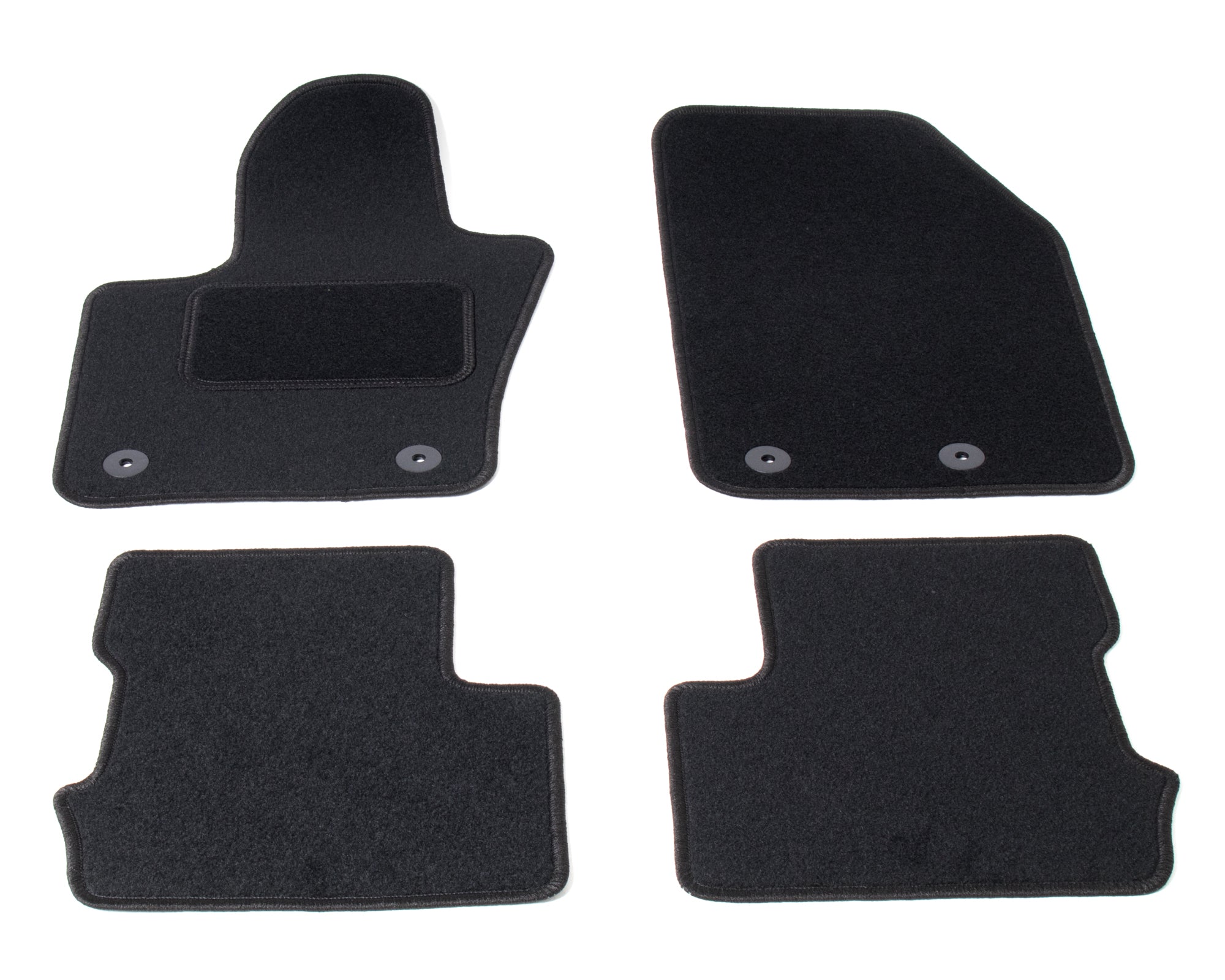 Automatten voor Fiat 500X (vanaf 2014) - Naaldvilt - 4-delig - Complete set