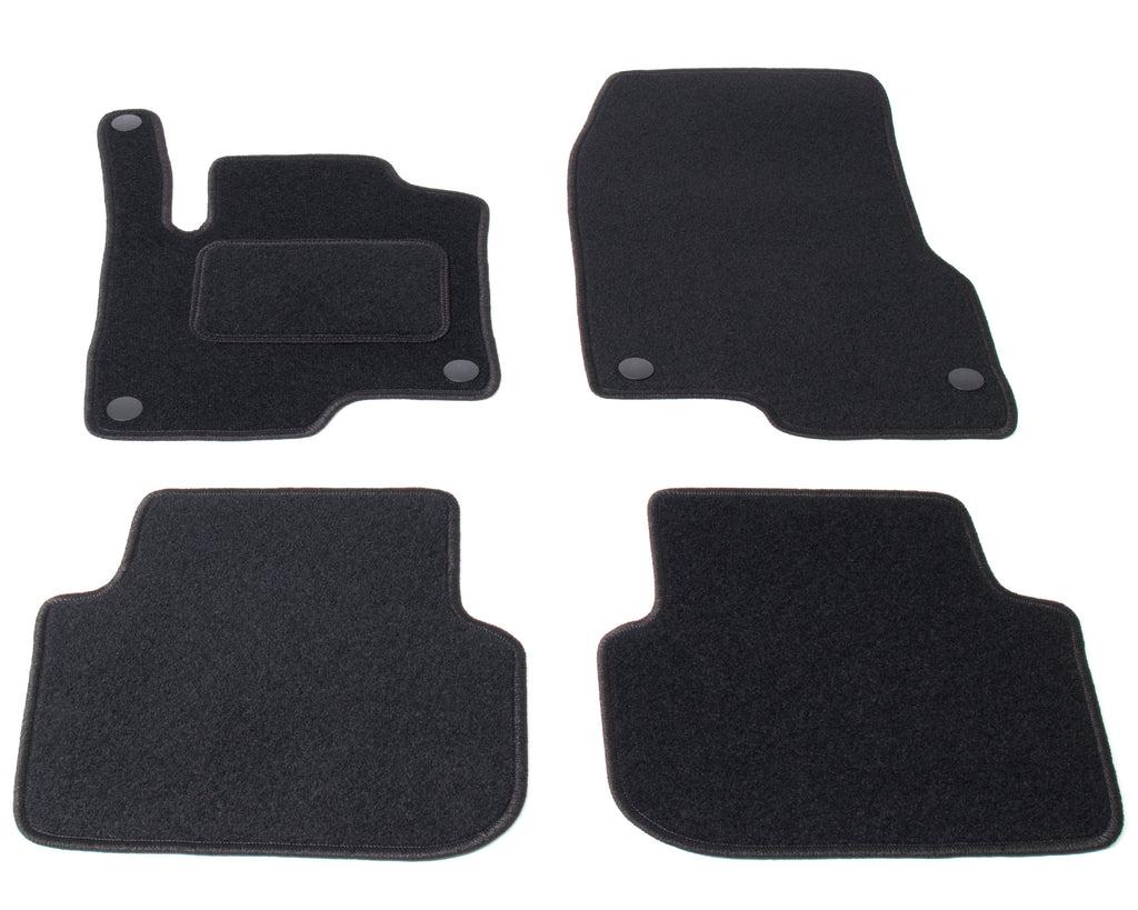 Automatten voor Smart ForFour W454 (2004-2006) - Naaldvilt - 4-delig - Complete set