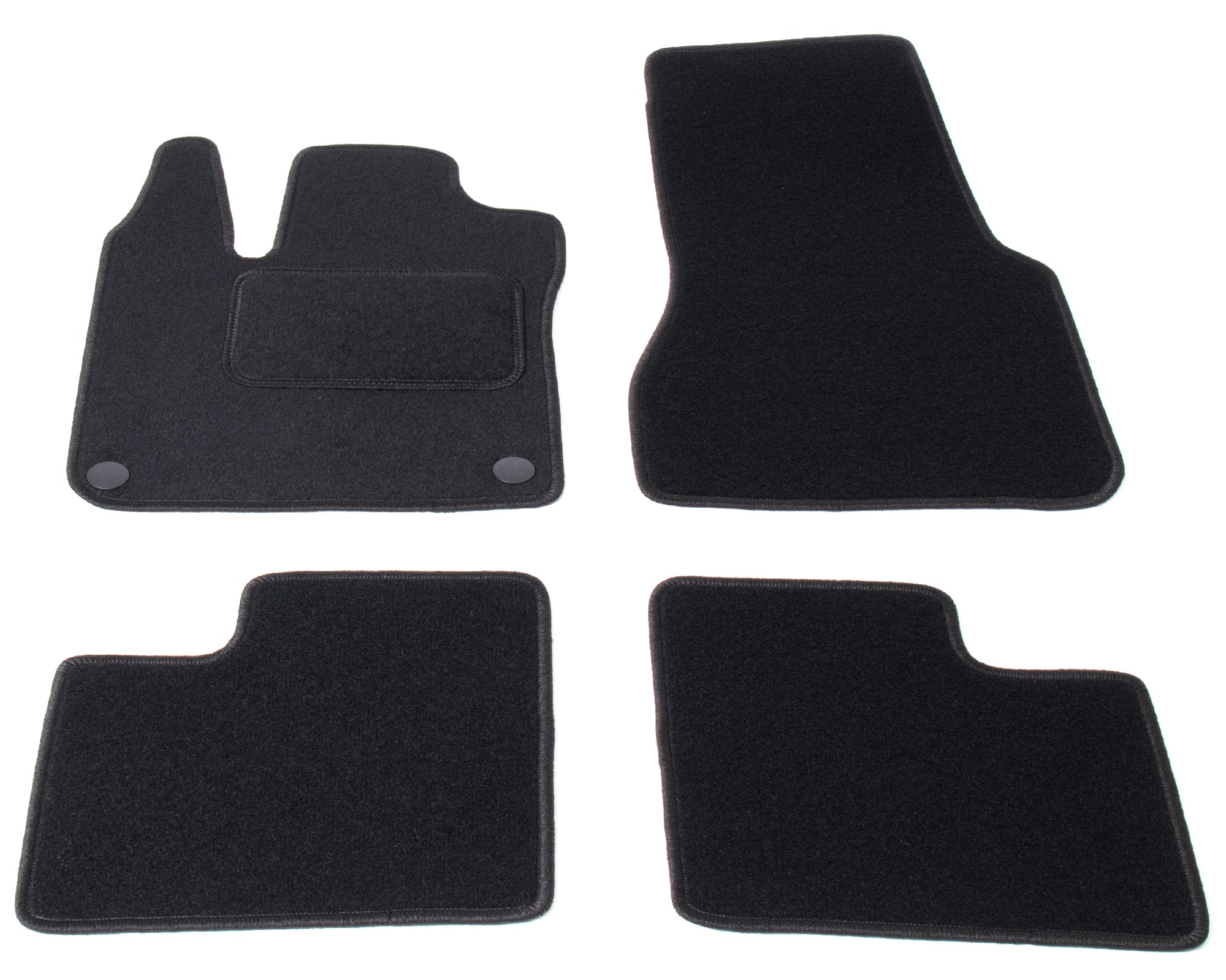 Automatten voor Smart ForFour W453 (2014-2019) - Naaldvilt - 4-delig - Complete set