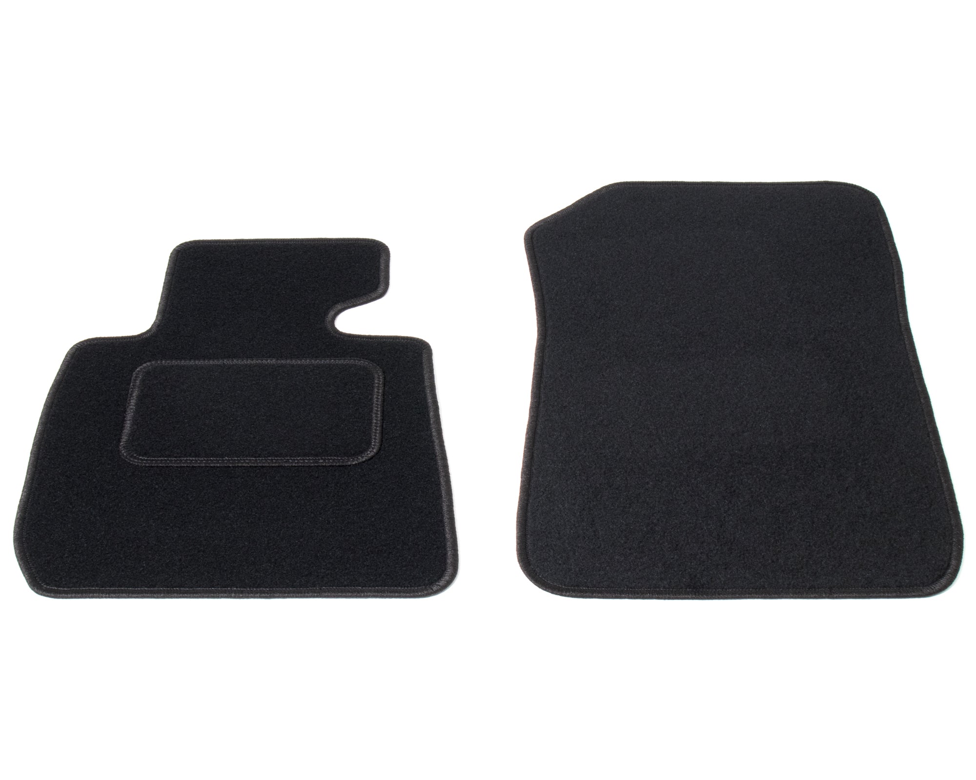Automatten voor BMW 3-Serie E90 en E91 (2004-2011) - Naaldvilt - 2-delig - Voorzijde