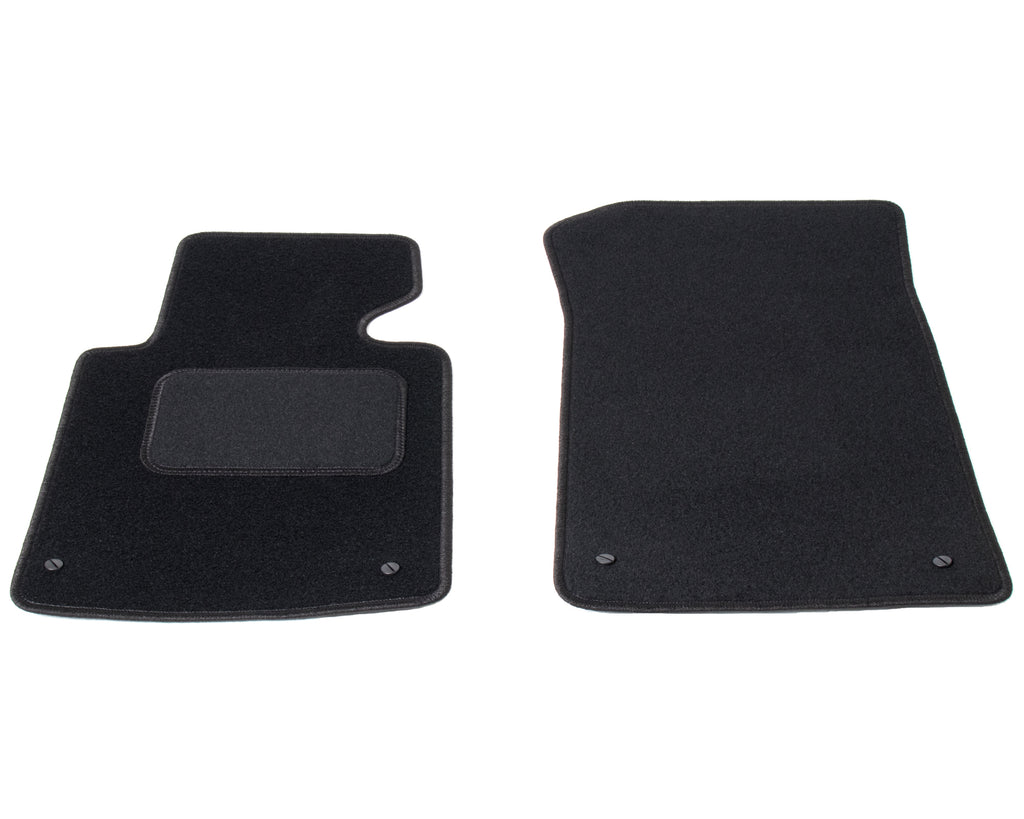 Automatten voor BMW 3-Serie E46 Sedan, Touring, Coupe en Compact (1998-2005) - Naaldvilt - 2-delig - Voorzijde