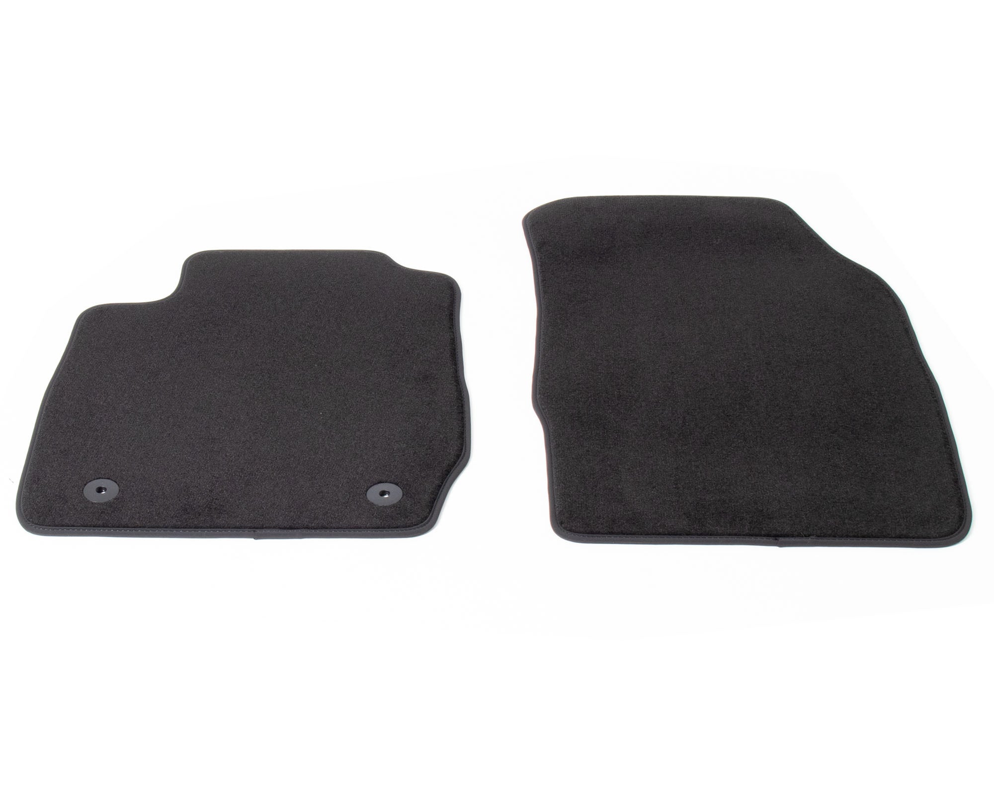 Automatten voor Ford Fiesta MK6 (2012-2017) - Velours - 2-delig - Voorzijde