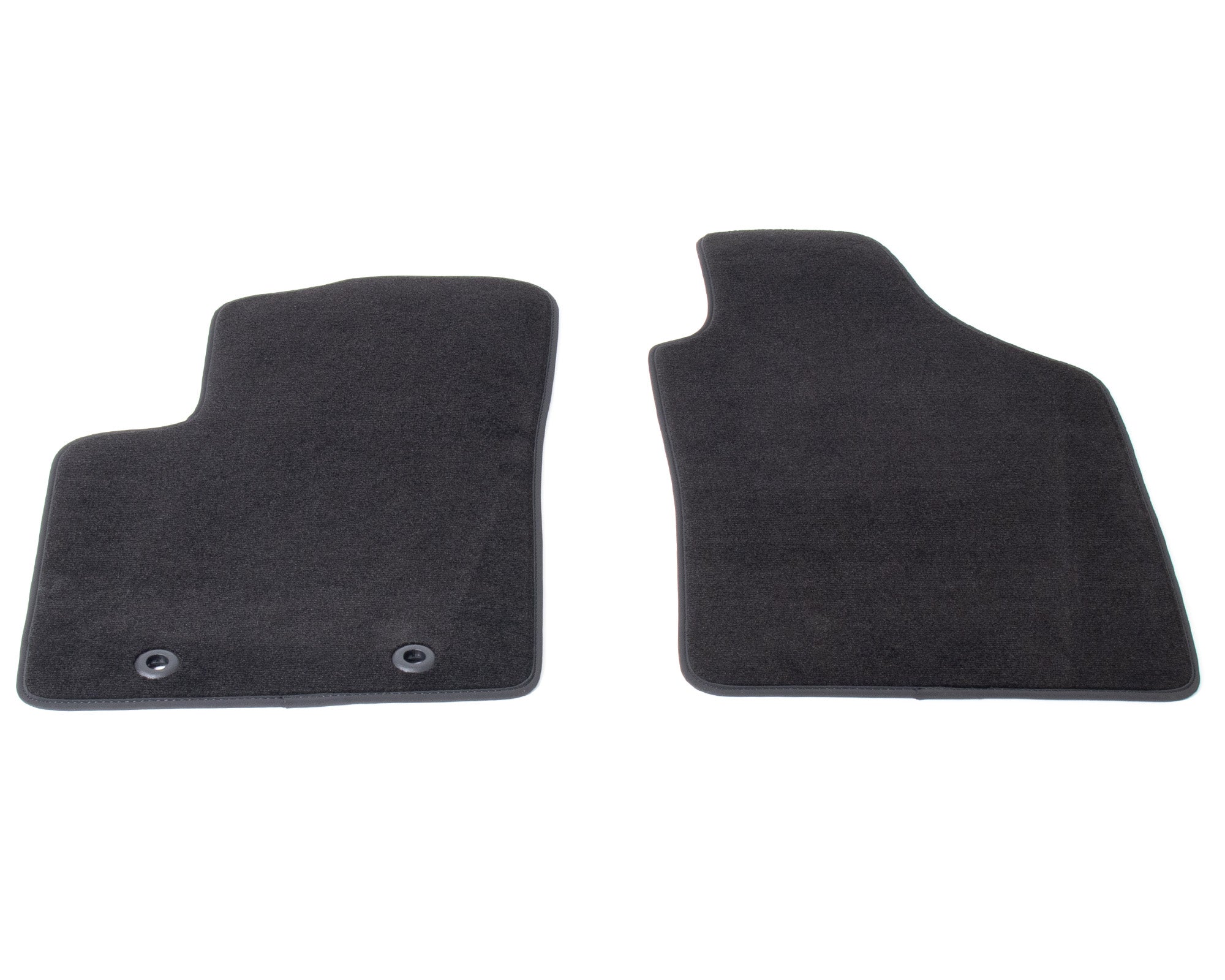 Automatten voor Fiat 500 2007-2012 - Velours - 2-delig - Voorzijde