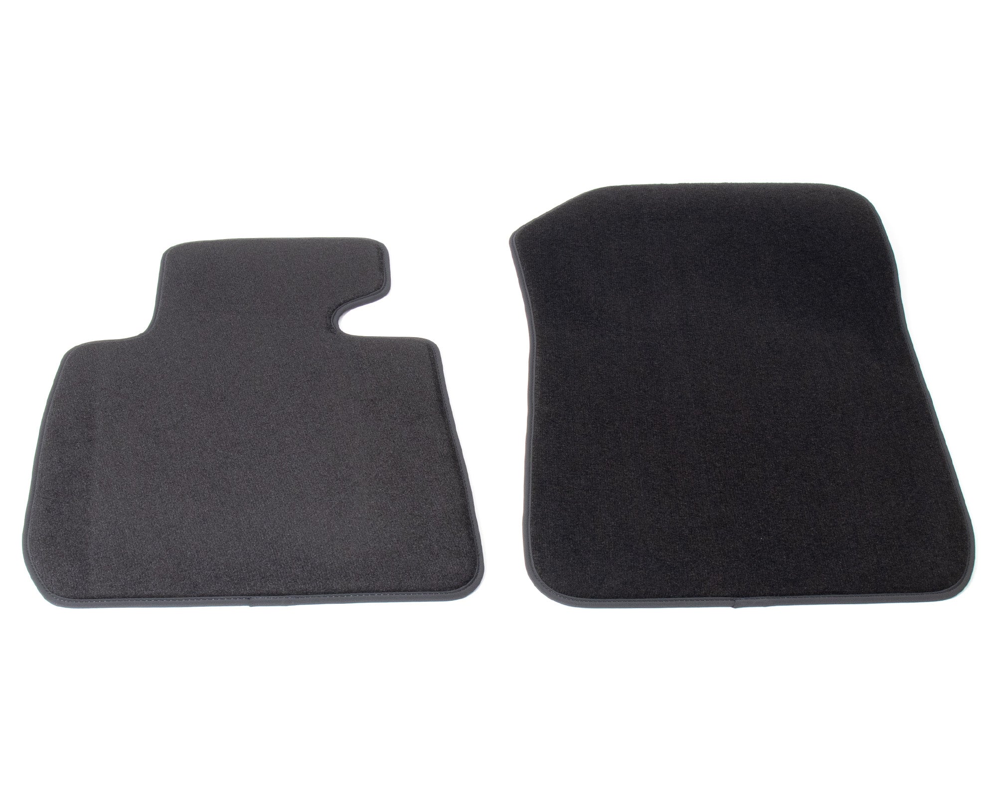 Automatten voor BMW 3-Serie E90, E91 (2004-2011) - Velours - 2-delig - Voorzijde