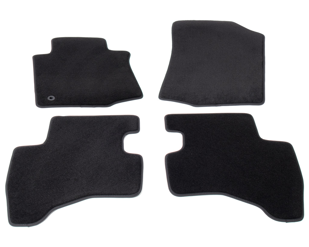 Automatten voor Toyota Aygo, Peugeot 107, Citroen C1 (2005-2014) - Velours - 4-delig - Complete set