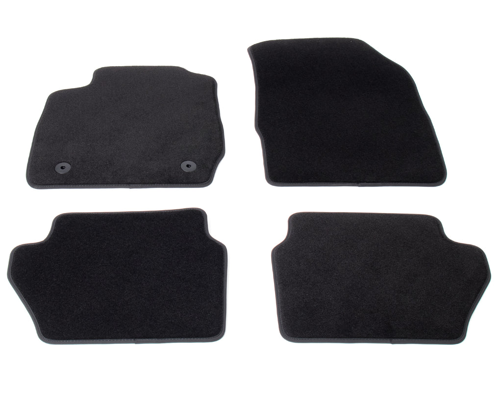 Automatten voor Ford Fiesta MK6 (2012-2017) - Velours - 4-delig - Complete set