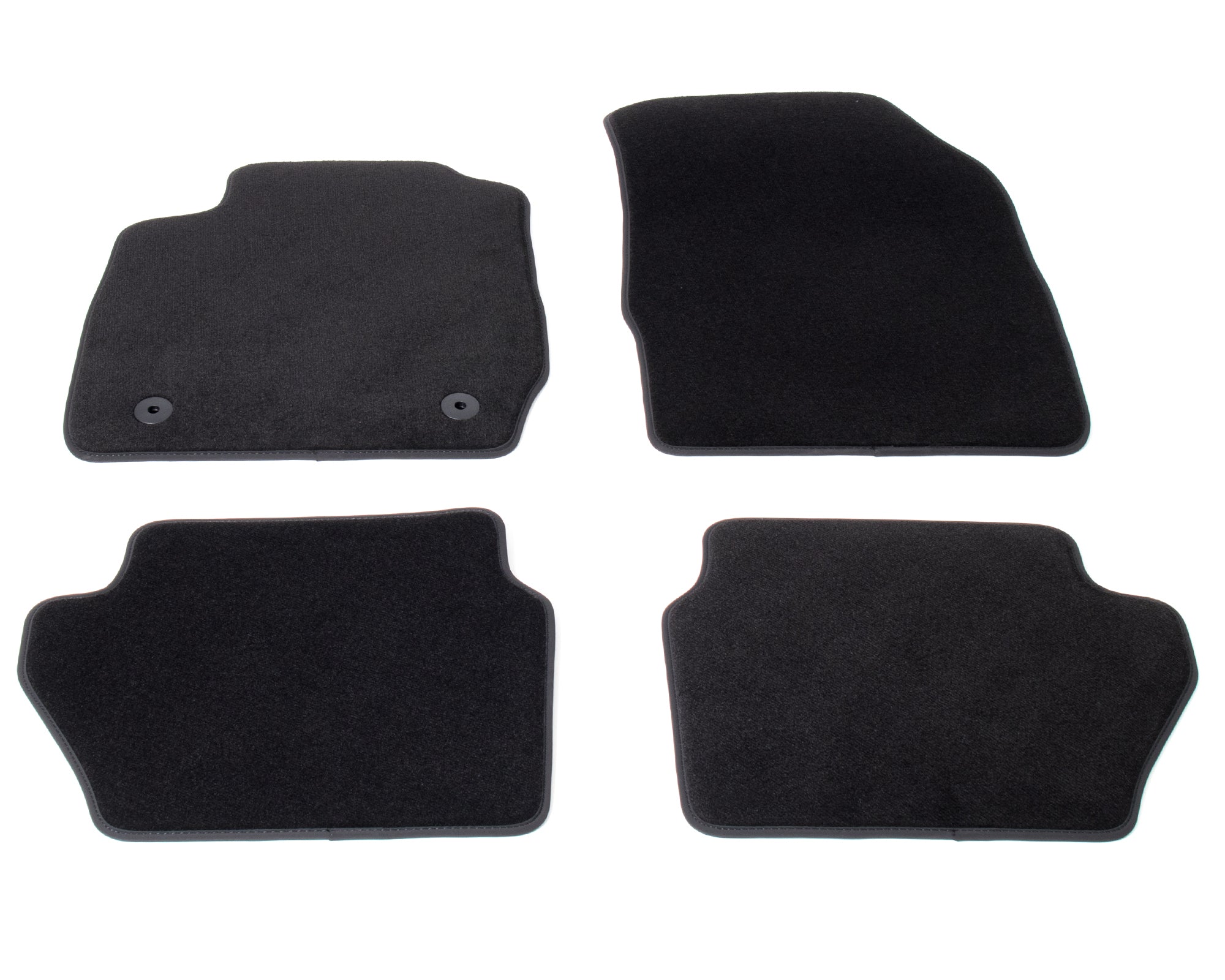 Automatten voor Ford Fiesta MK6 (2012-2017) - Velours - 4-delig - Complete set
