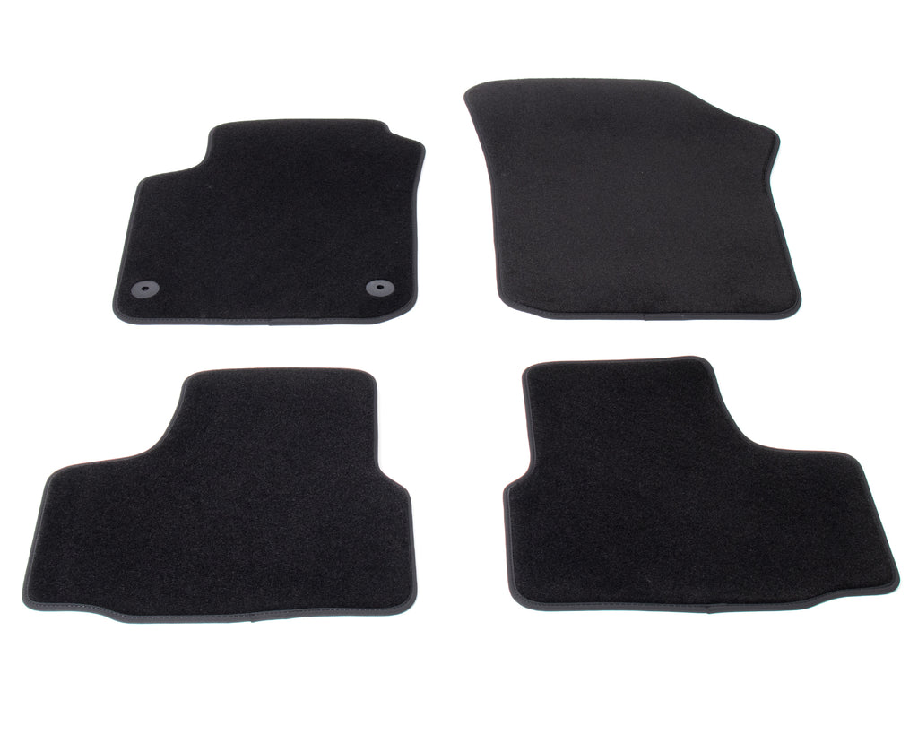 Automatten voor Vw Up, Skoda Citigo, Seat Mii (2011-2023) - Velours - 4-delig - Complete set