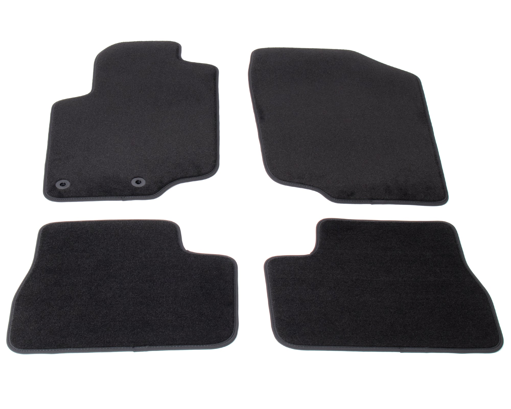 Automatten voor Peugeot 207, 207 SW (2006-2012) - Velours - 4-delig - Complete set