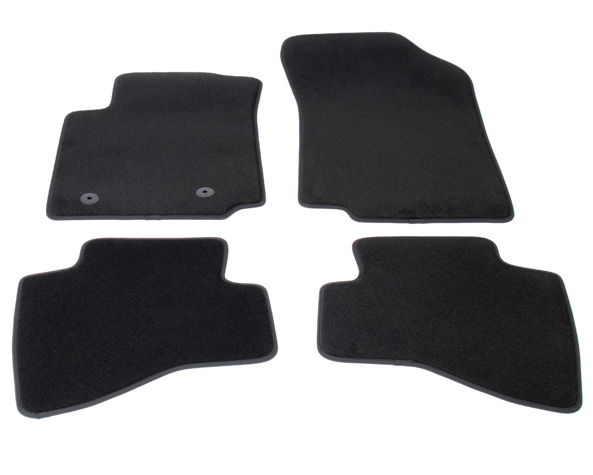 Automatten voor Peugeot 108 (2014-2022) - Velours - 4-delig - Complete set