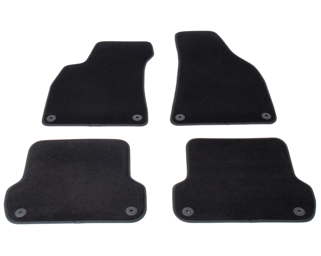 Automatten voor Audi A4 B6 en A4 B7 (2001-2008) - Velours - 4-delig - Complete set