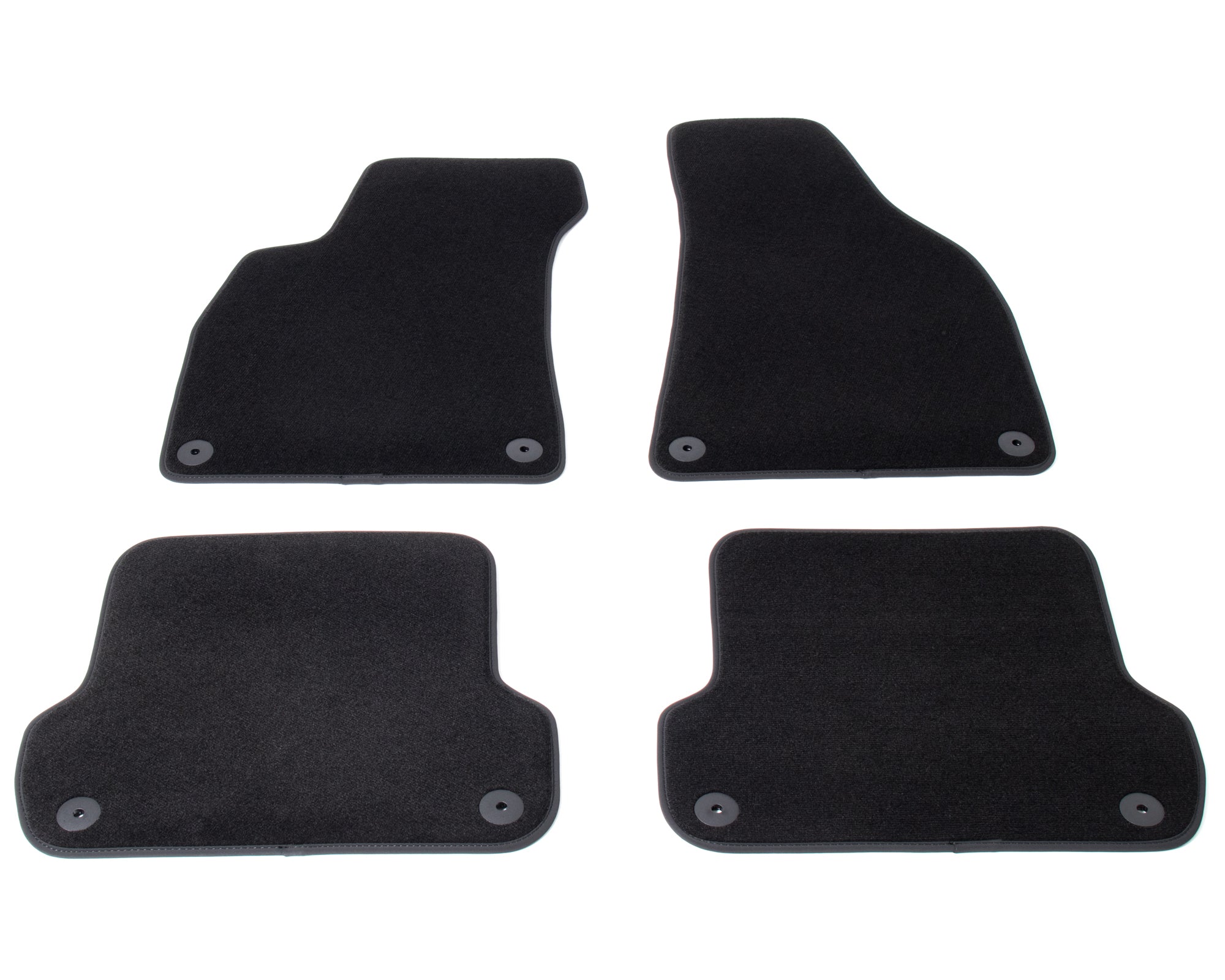 Automatten voor Audi A4 B6 en A4 B7 (2001-2008) - Velours - 4-delig - Complete set