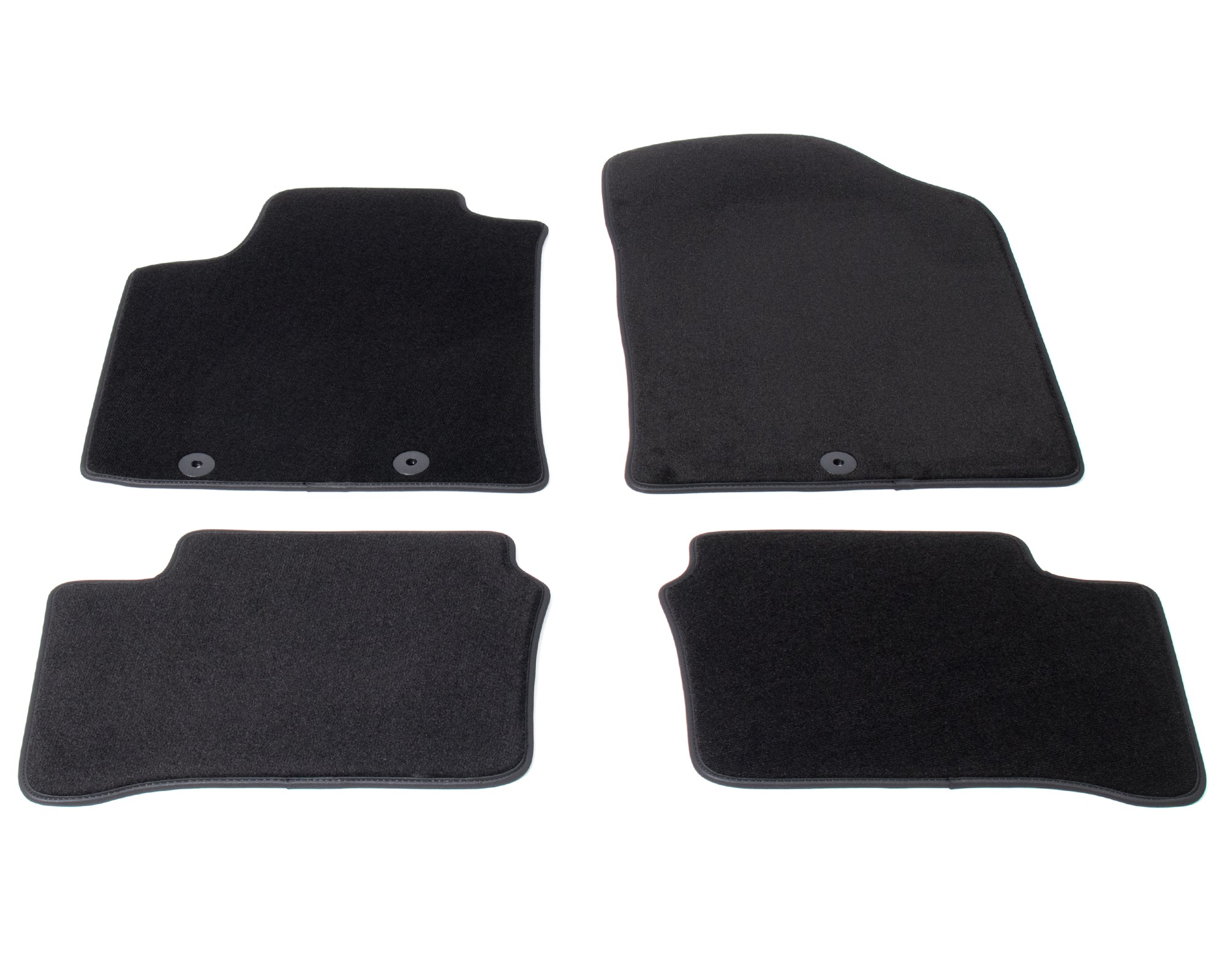 Automatten voor Kia Picanto 2 (2011-2017) - Velours - 4-delig - Complete set