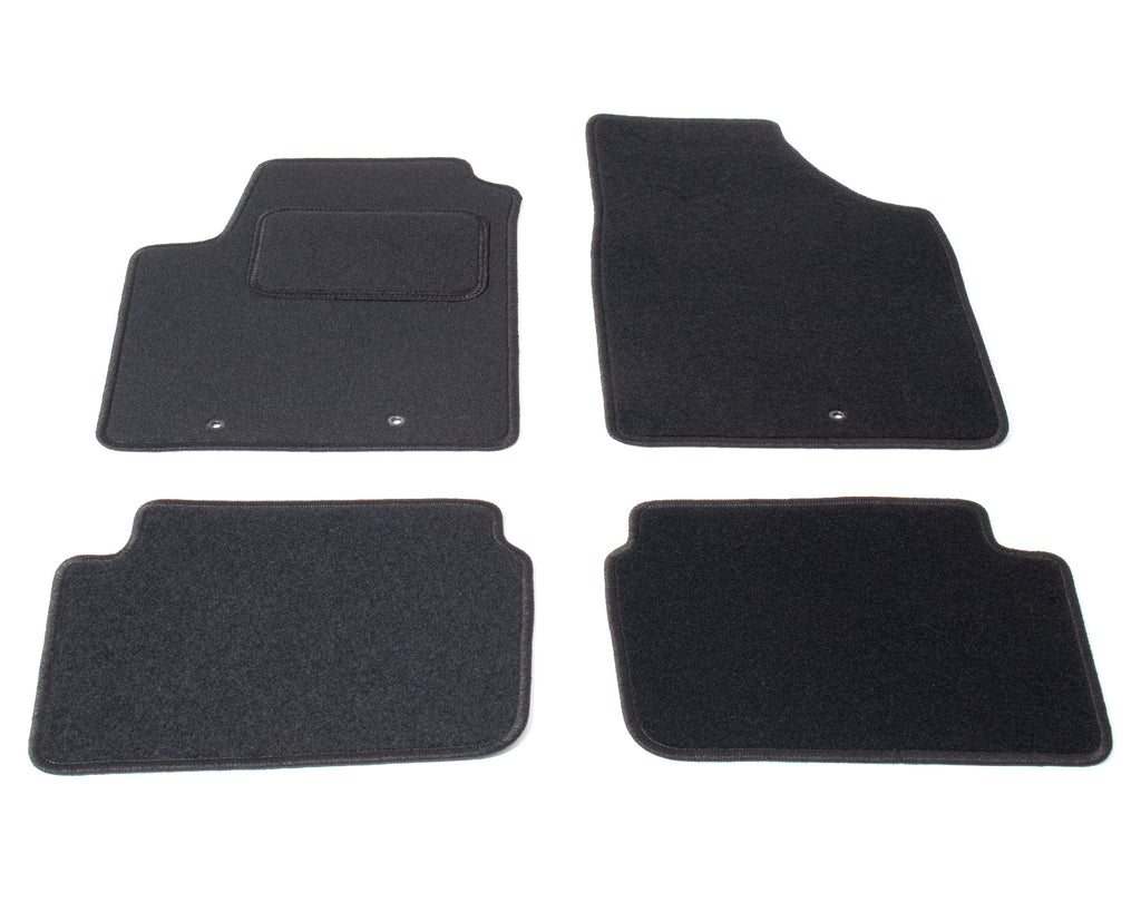 Automatten voor Hyundai i10 (2007-2013) (afstand bevestiging 20cm) - Naaldvilt - 4-delig - Complete set