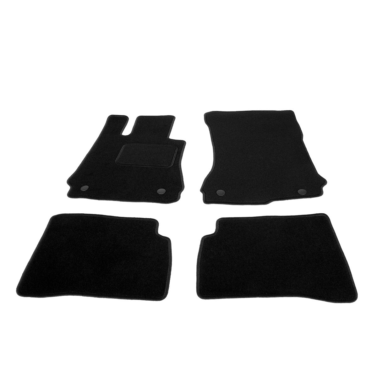 Automatten voor Mercedes S-Klasse W221 (2006-2013) - Naaldvilt - 4-delig - Complete set
