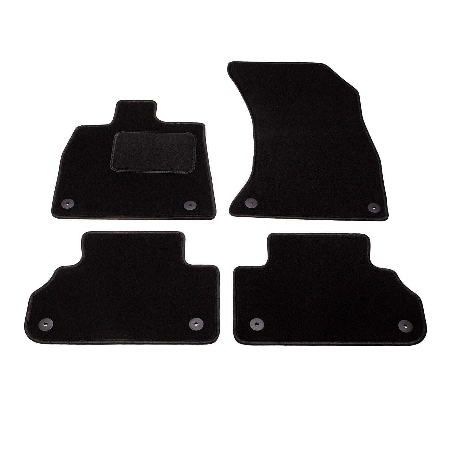 Automatten op maat - zwart stof - Audi Q5 vanaf 2016