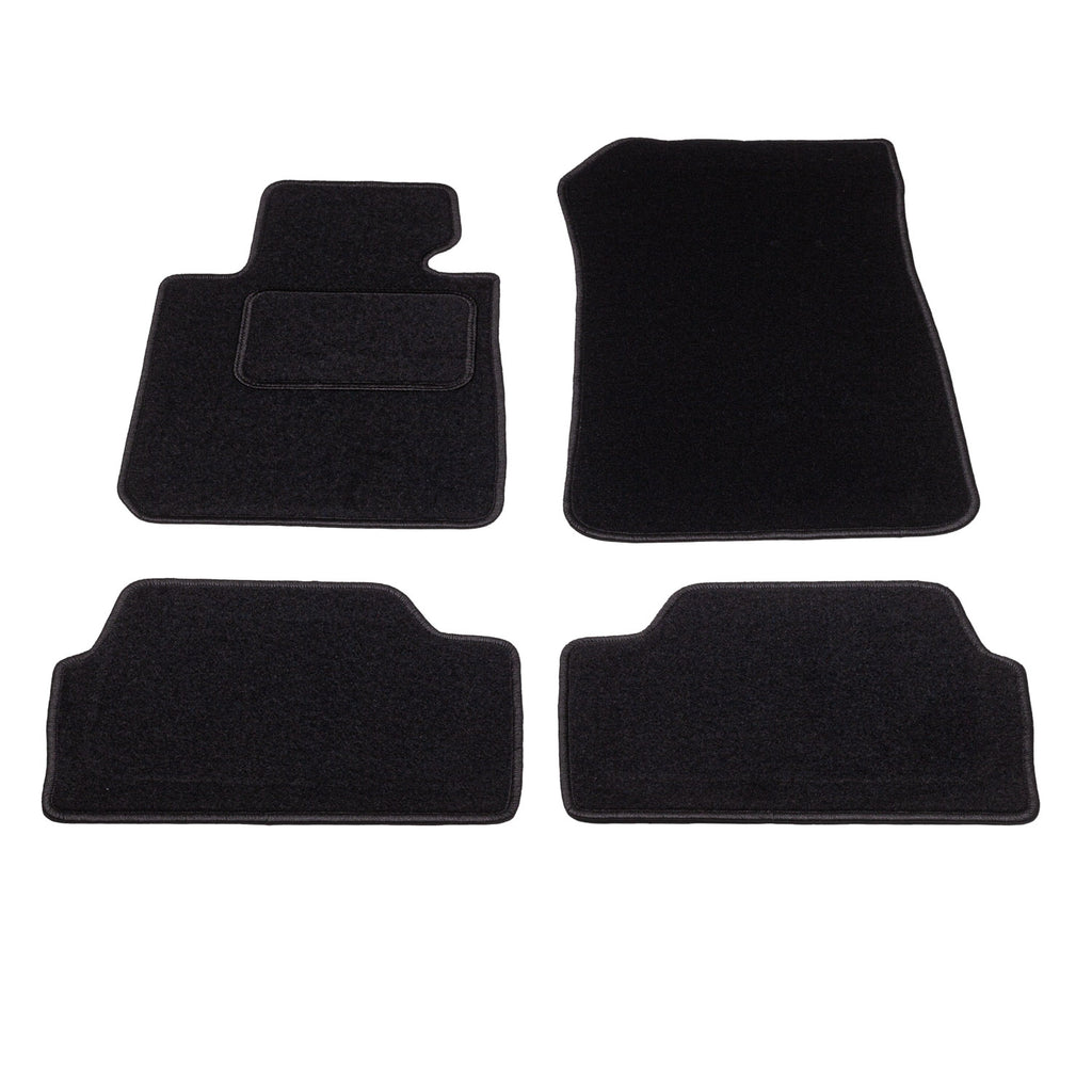 Automatten op maat - zwart stof - BMW 1-Serie E82 / E88 2004-2013