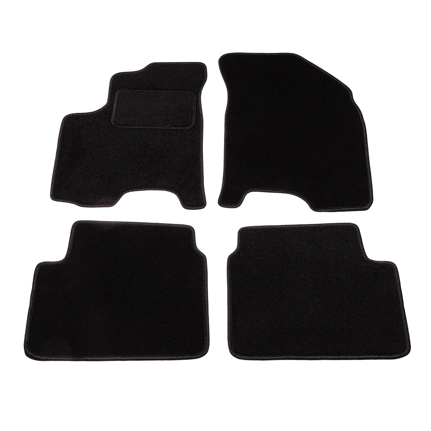 Automatten op maat - zwart stof - Chevrolet Aveo vanaf 2012