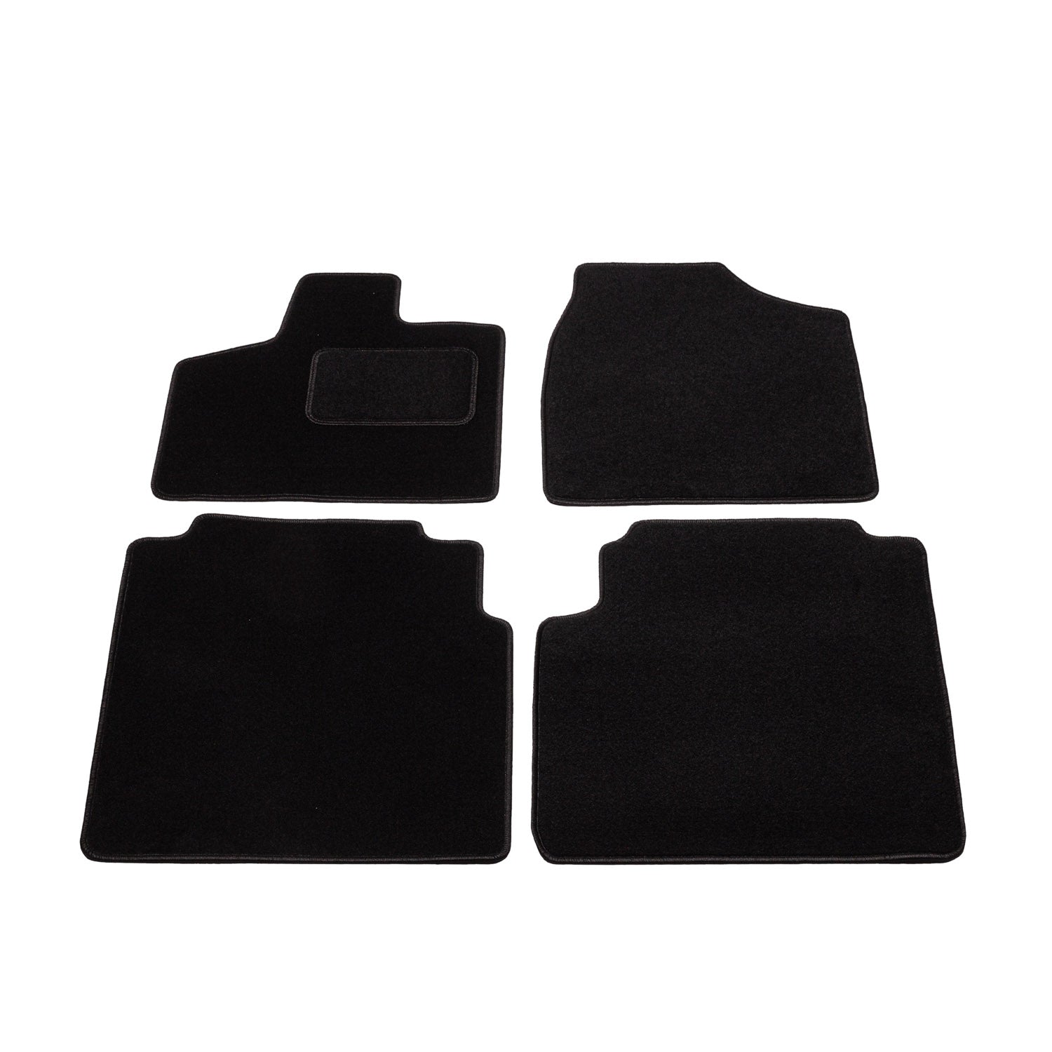 Automatten op maat - zwart stof - Chrysler Voyager 5 2008-2016