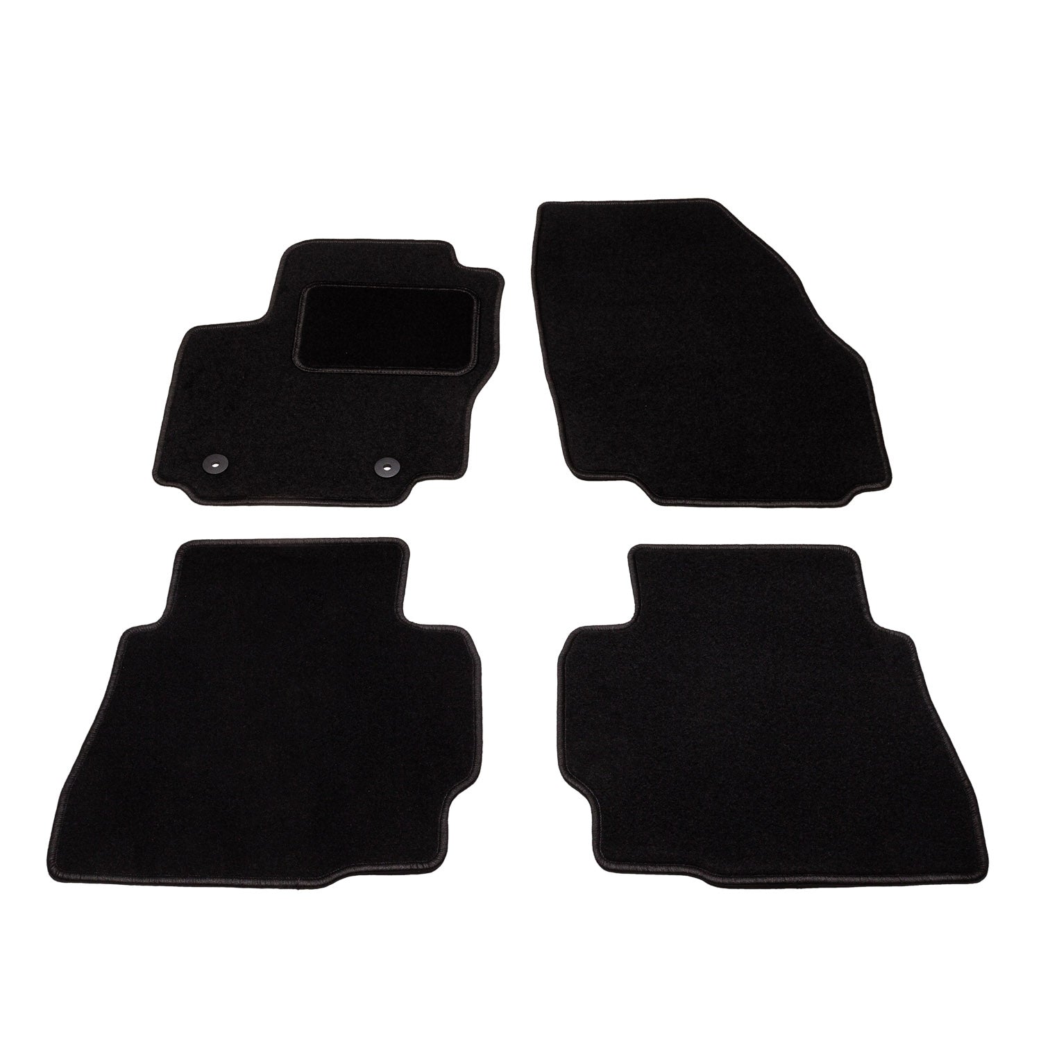 Automatten op maat - zwart stof - Ford Mondeo 4 2012-2014