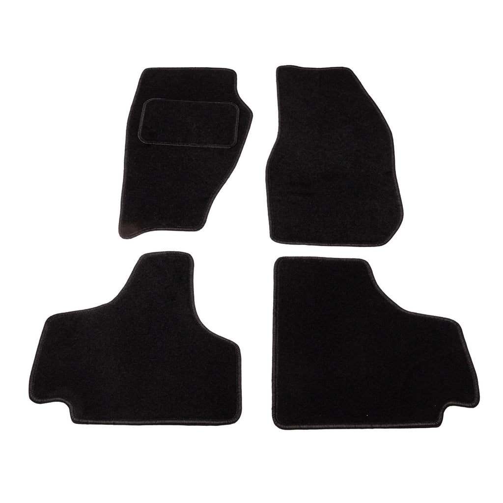 Automatten op maat - zwart stof - Jeep Cherokee (KK) 2008-2014