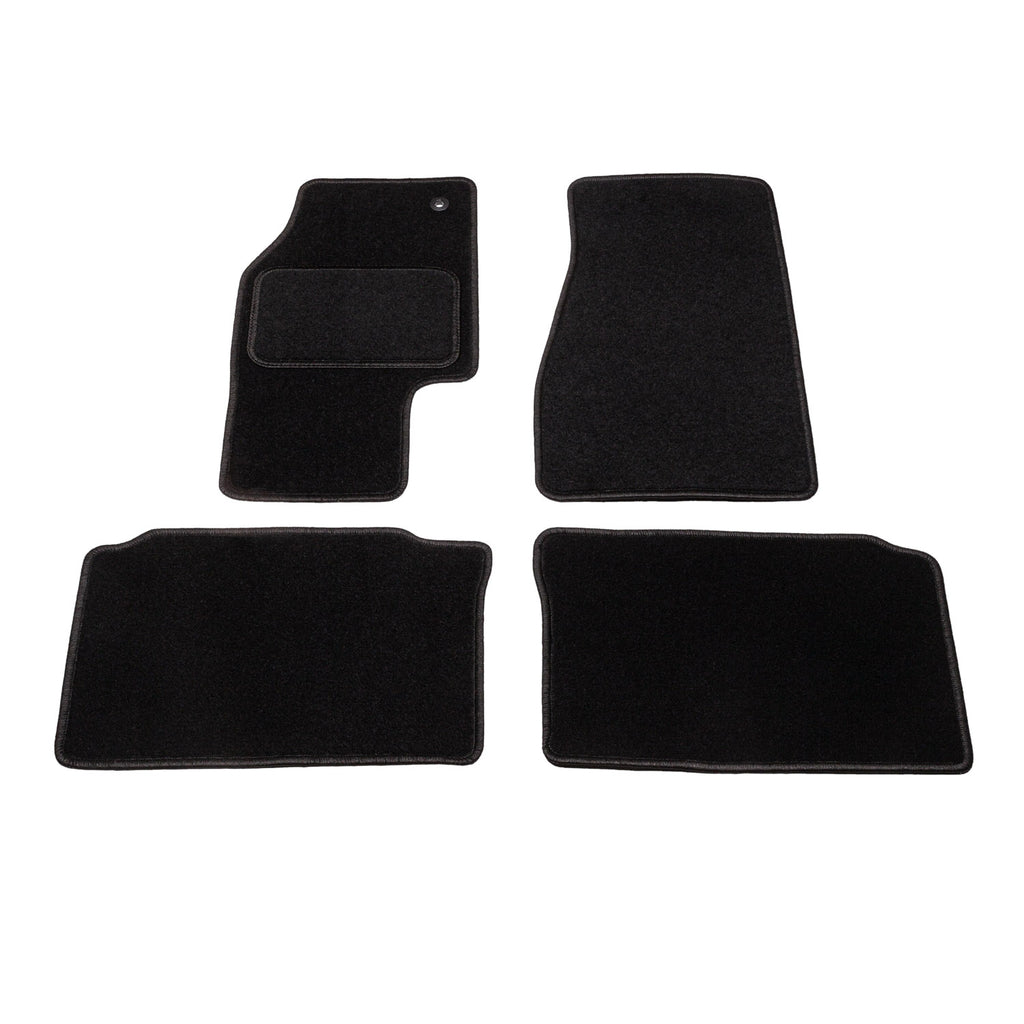 Automatten op maat - zwart stof - Jeep Grand Cherokee (WK) 2005-2010