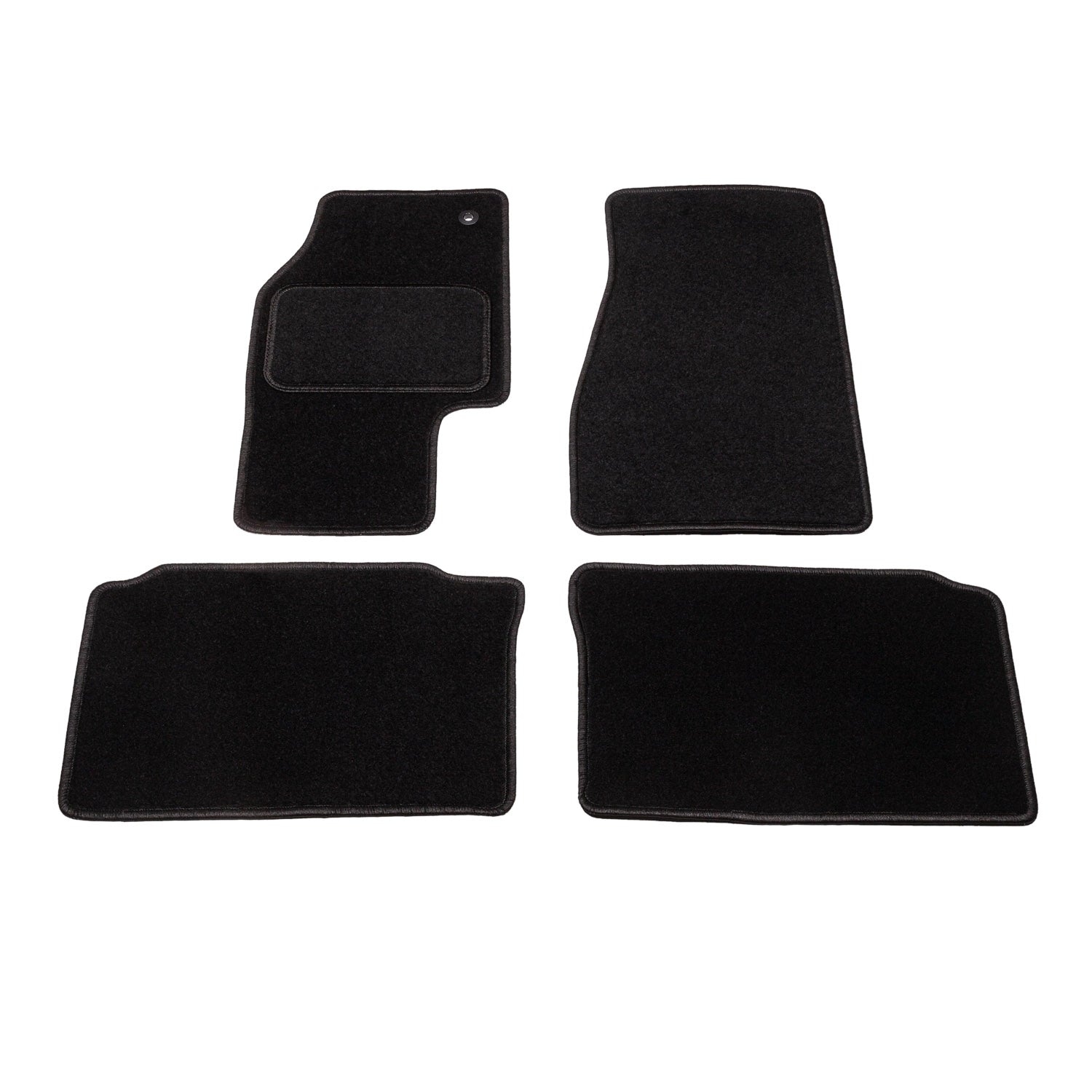 Automatten op maat - zwart stof - Jeep Grand Cherokee (WK) 2005-2010