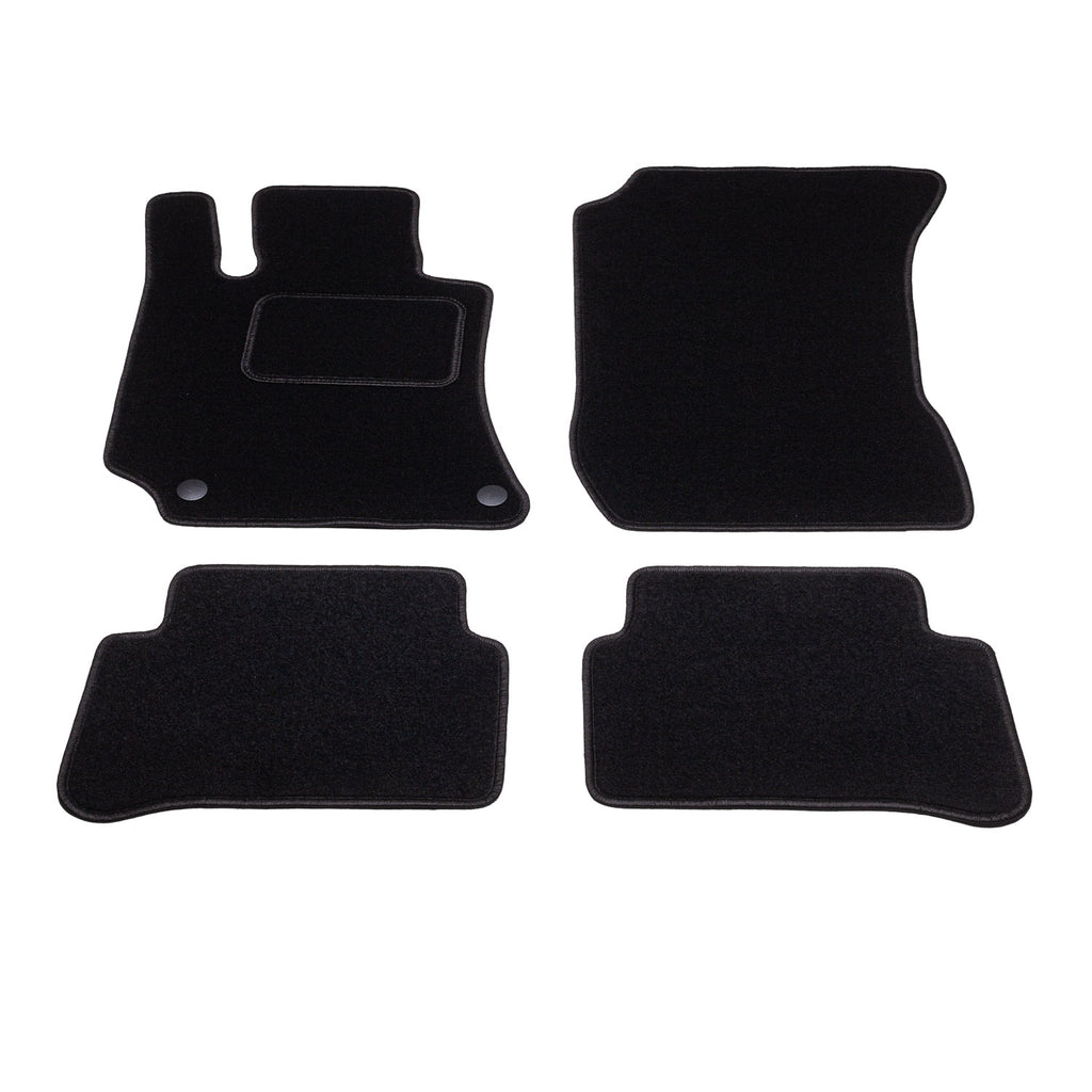 Automatten op maat - zwart stof - Mercedes CLS W218 2011-2018