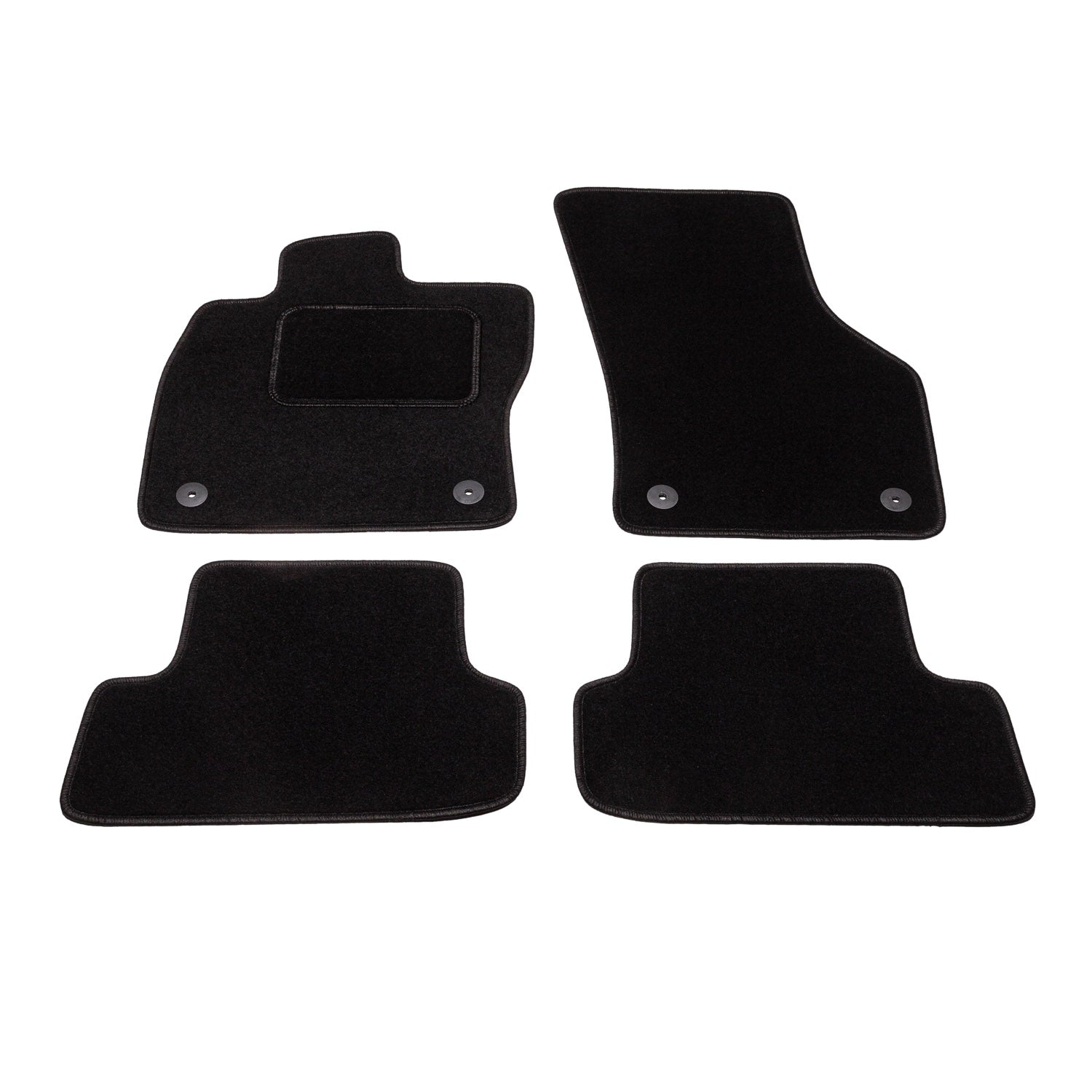 Automatten voor Audi A3 8V 3-deurs (2012-2020) - Naaldvilt - 4-delig - Complete set