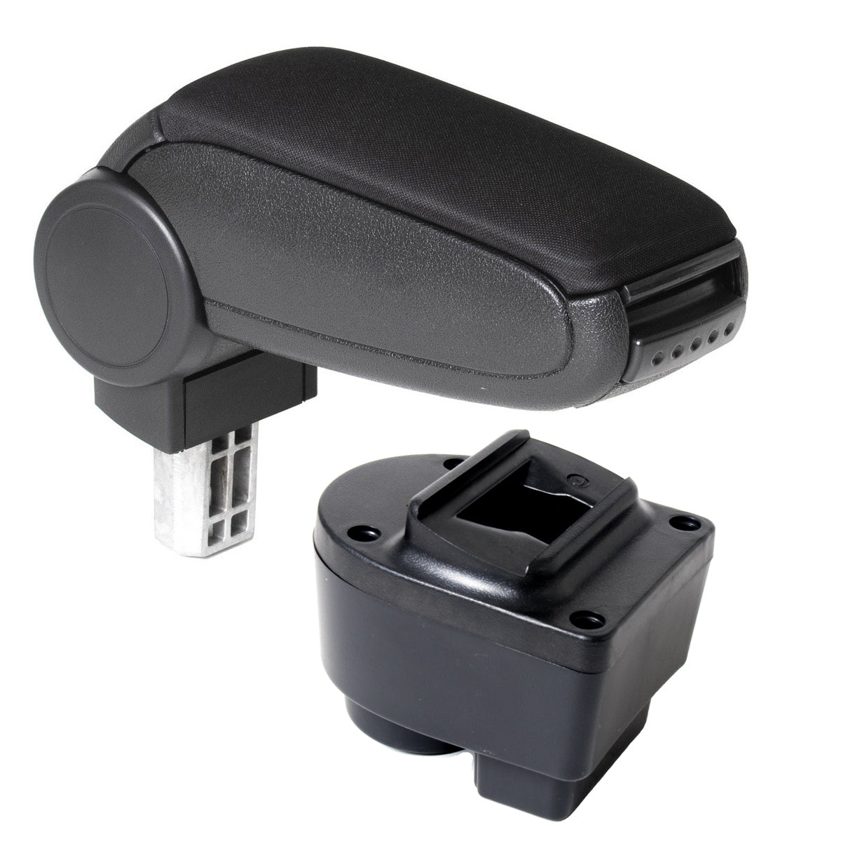 Armsteun voor Opel Corsa C en Opel Combo C - Stof - Zwart