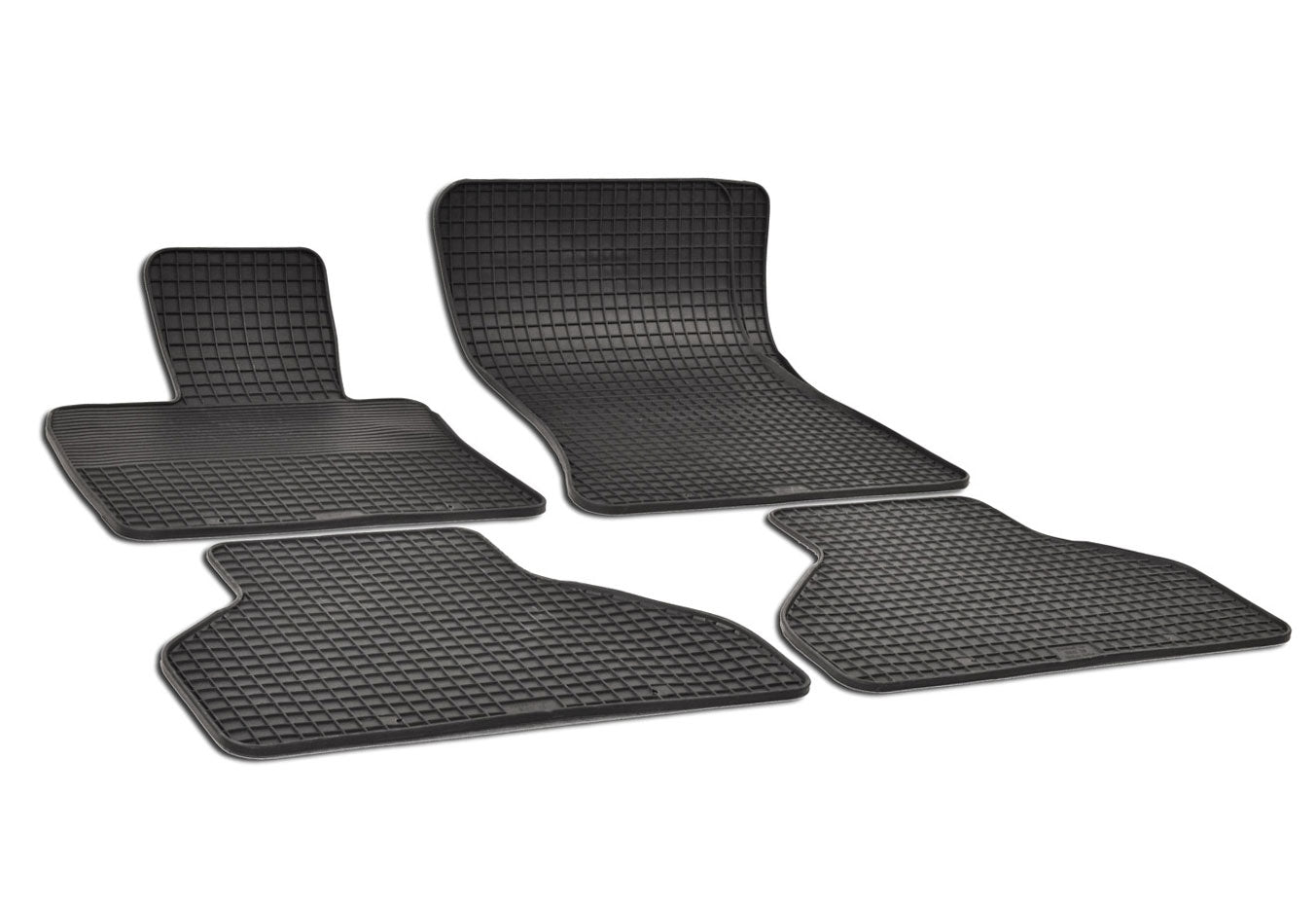 Rubber automatten voor BMW X5 E70 2007-2013, X5 F15 2013-2018 en X6 F16 2015-2019 - Rubber - 4-delig - Complete set