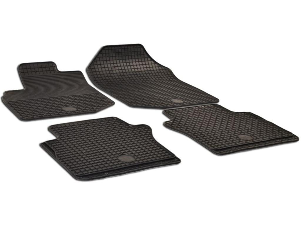 Automatten voor Honda Jazz (2008-2014) en Honda City (2009-2014) - 4-delig - Rubber