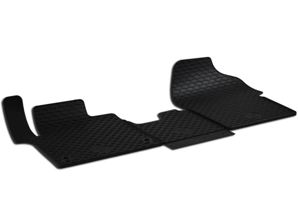 Rubber automatten voor Peugeot Expert / Traveller, Citroen Jumpy/ Space Tourer vanaf 2016 (rond) -  - 1-delig - Alleen voor